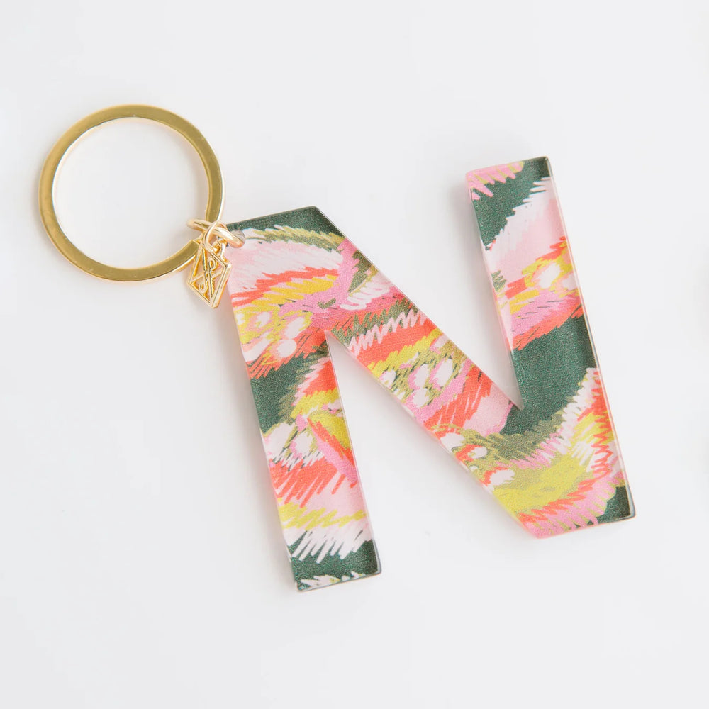 
                  
                    Pattern Letter Keychain
                  
                