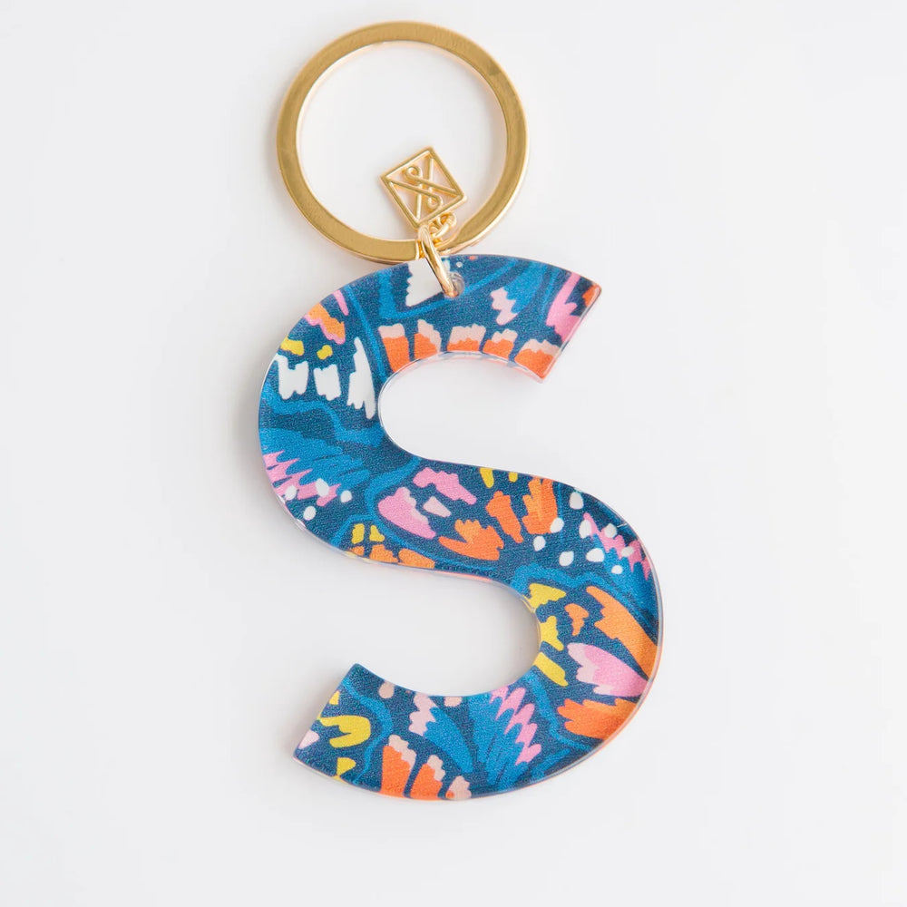 
                  
                    Pattern Letter Keychain
                  
                