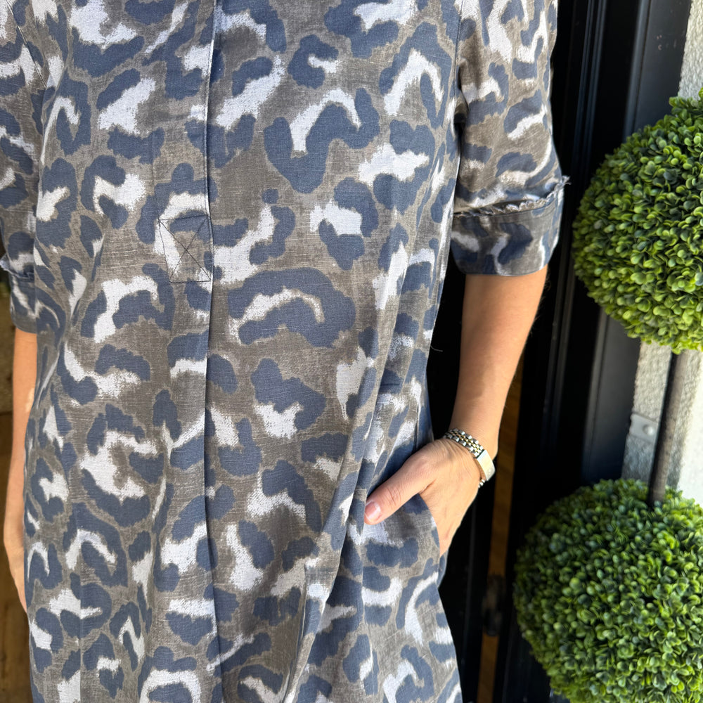 Dizzy Lizzie Chatham Camo Print Dress