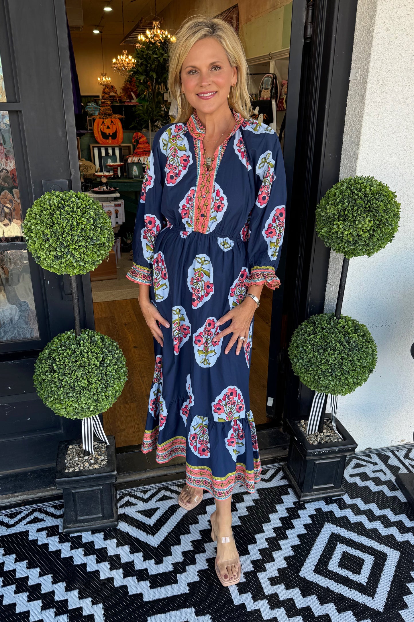 Daphne Dress - Midnight