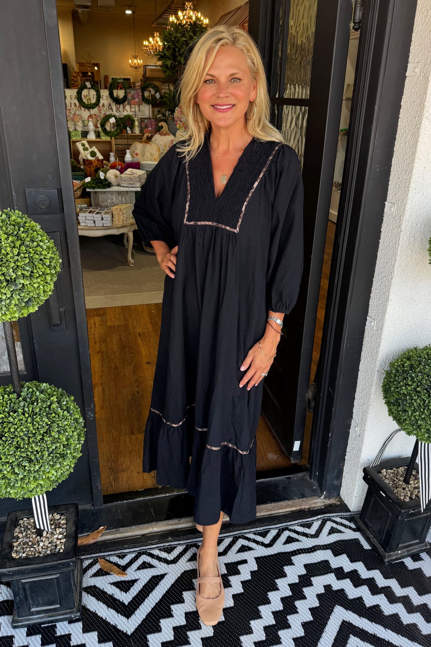 Martha Dress - Black