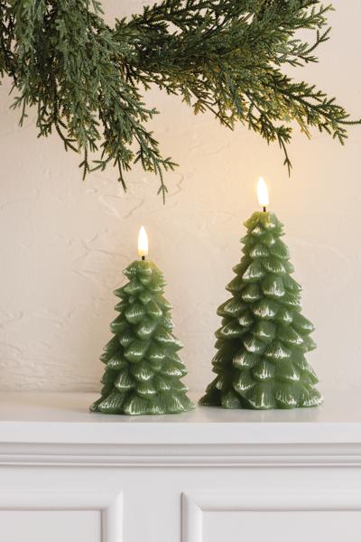 Tree Flameless Candle - Large