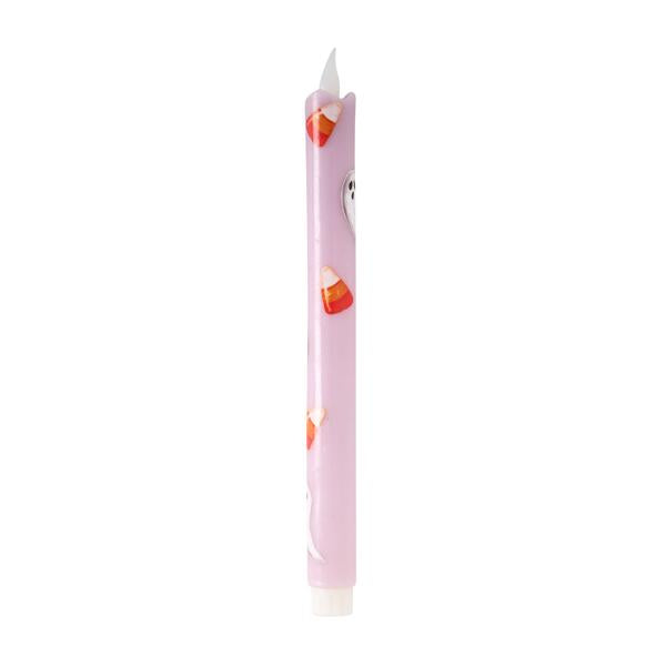 Purple Halloween LED Taper