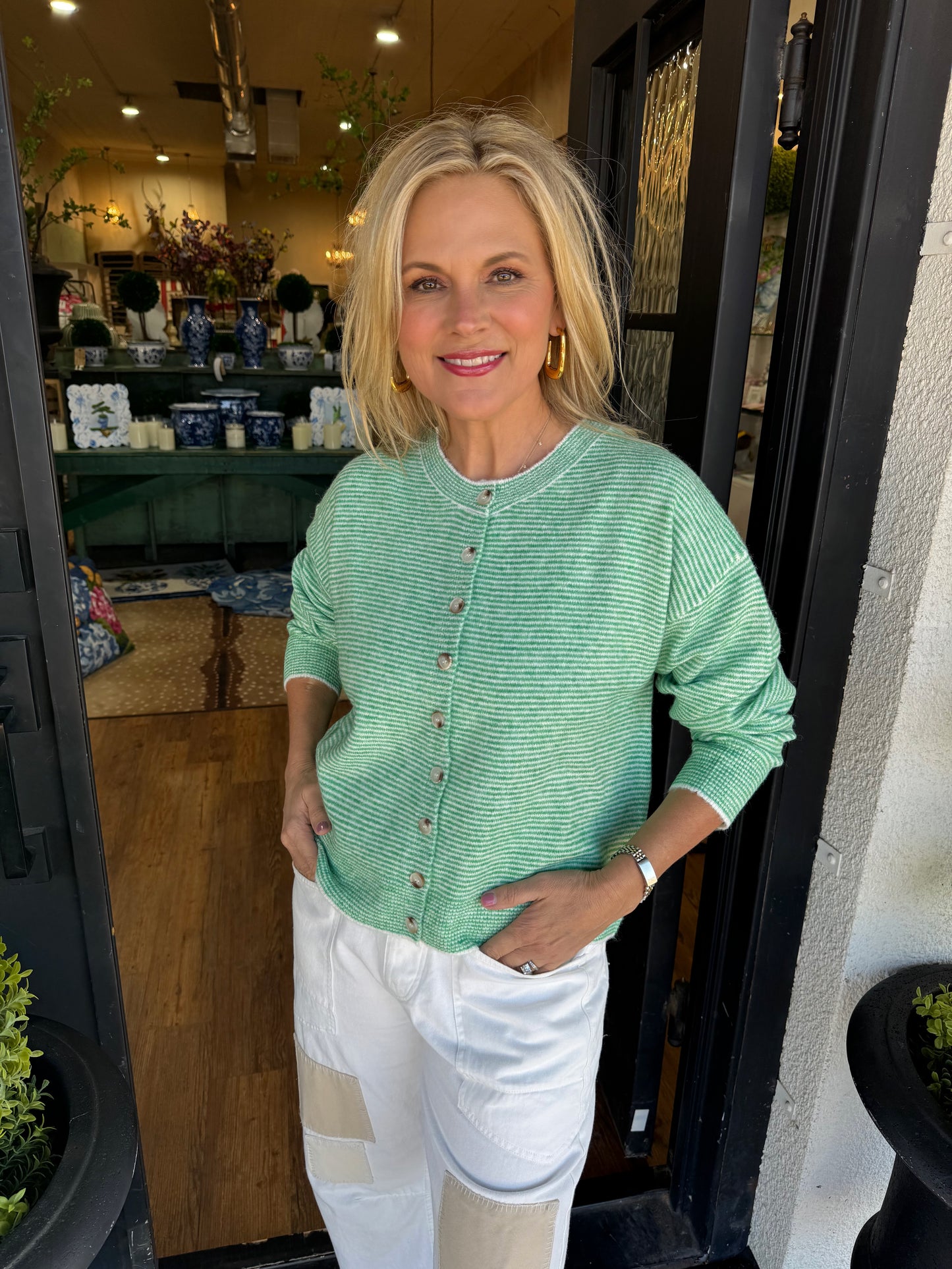 Mina Sweater - Green