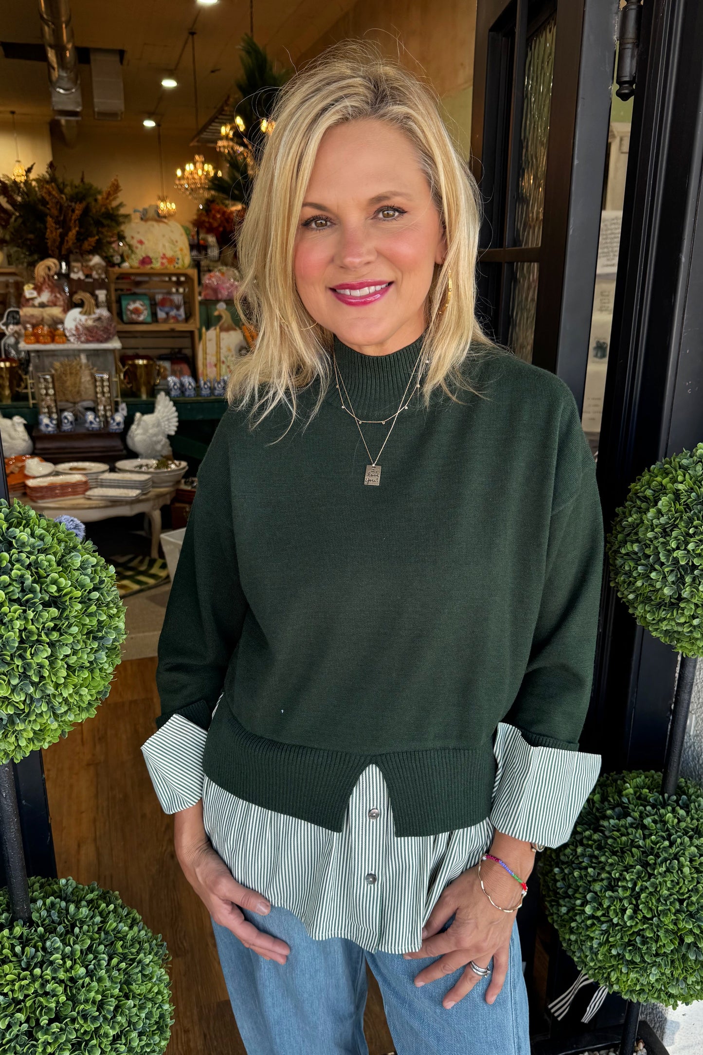 Katie Top - Olive