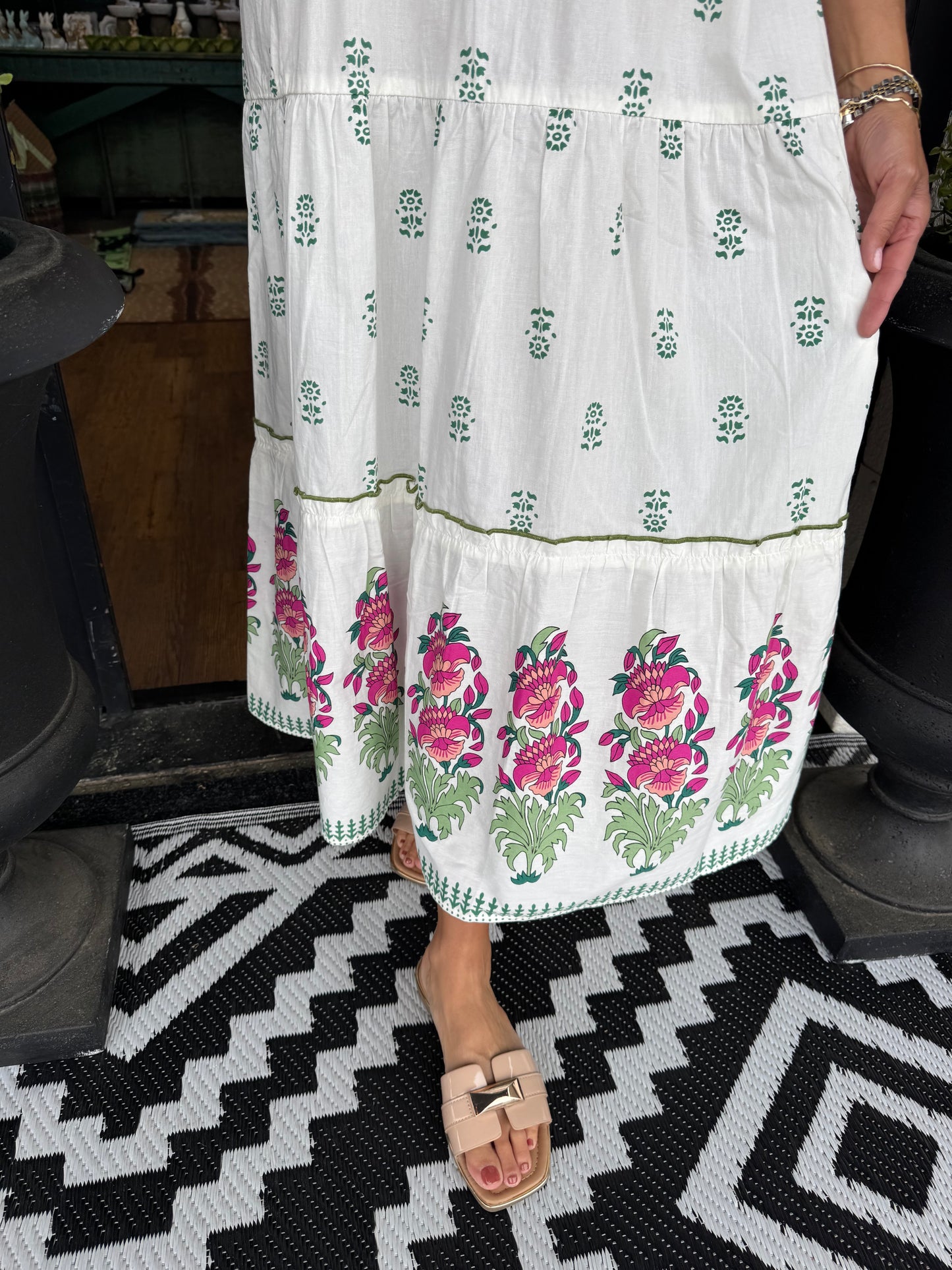 Welton Maxi Dress White