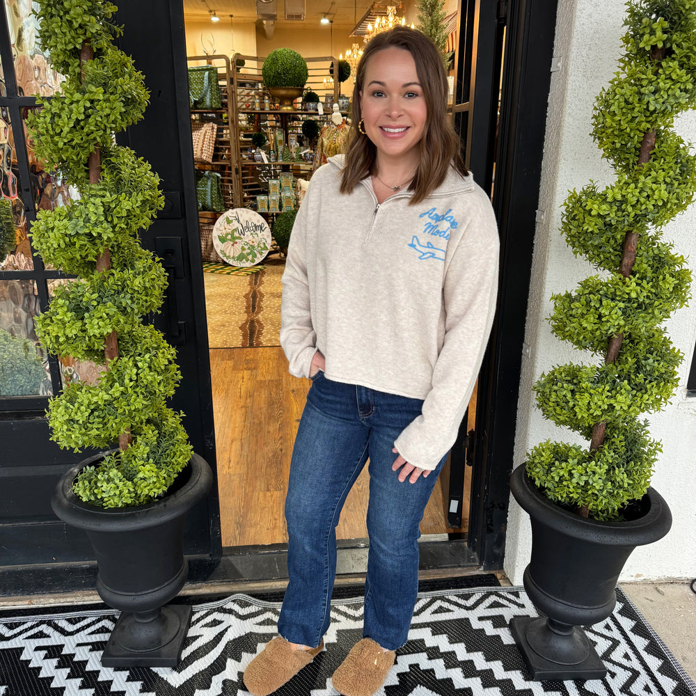 Airplane Mode Sweater - Blue