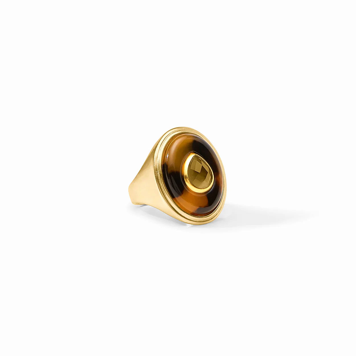 Carnaby Statement Ring - Tortoiseshell