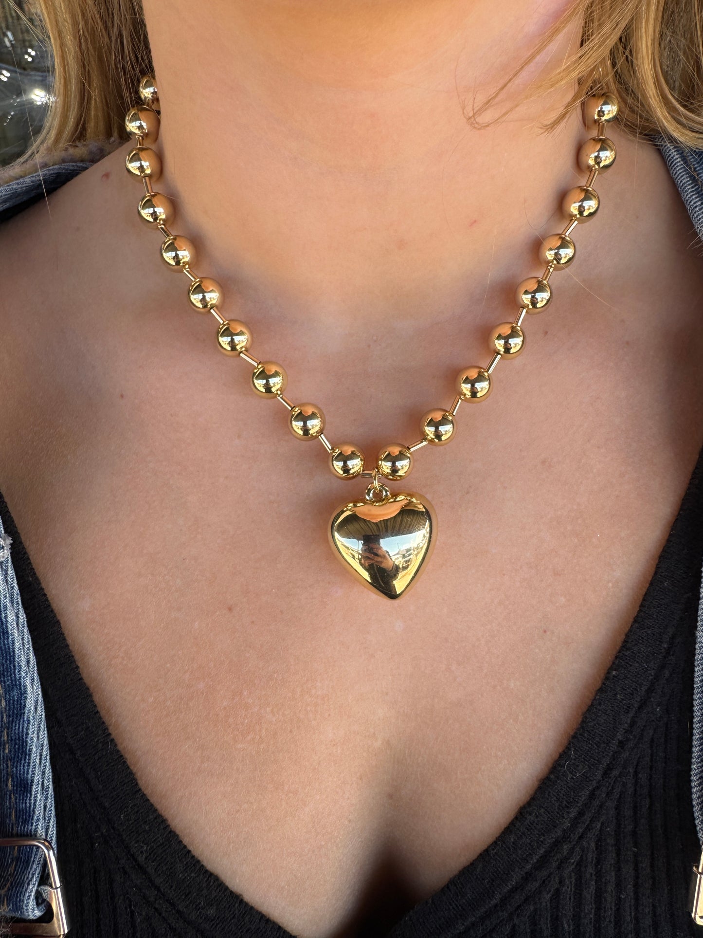 Chunky Heart Necklace