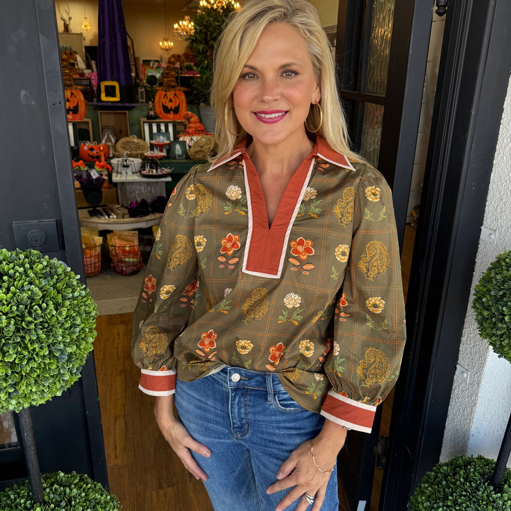 Martie Top - Olive