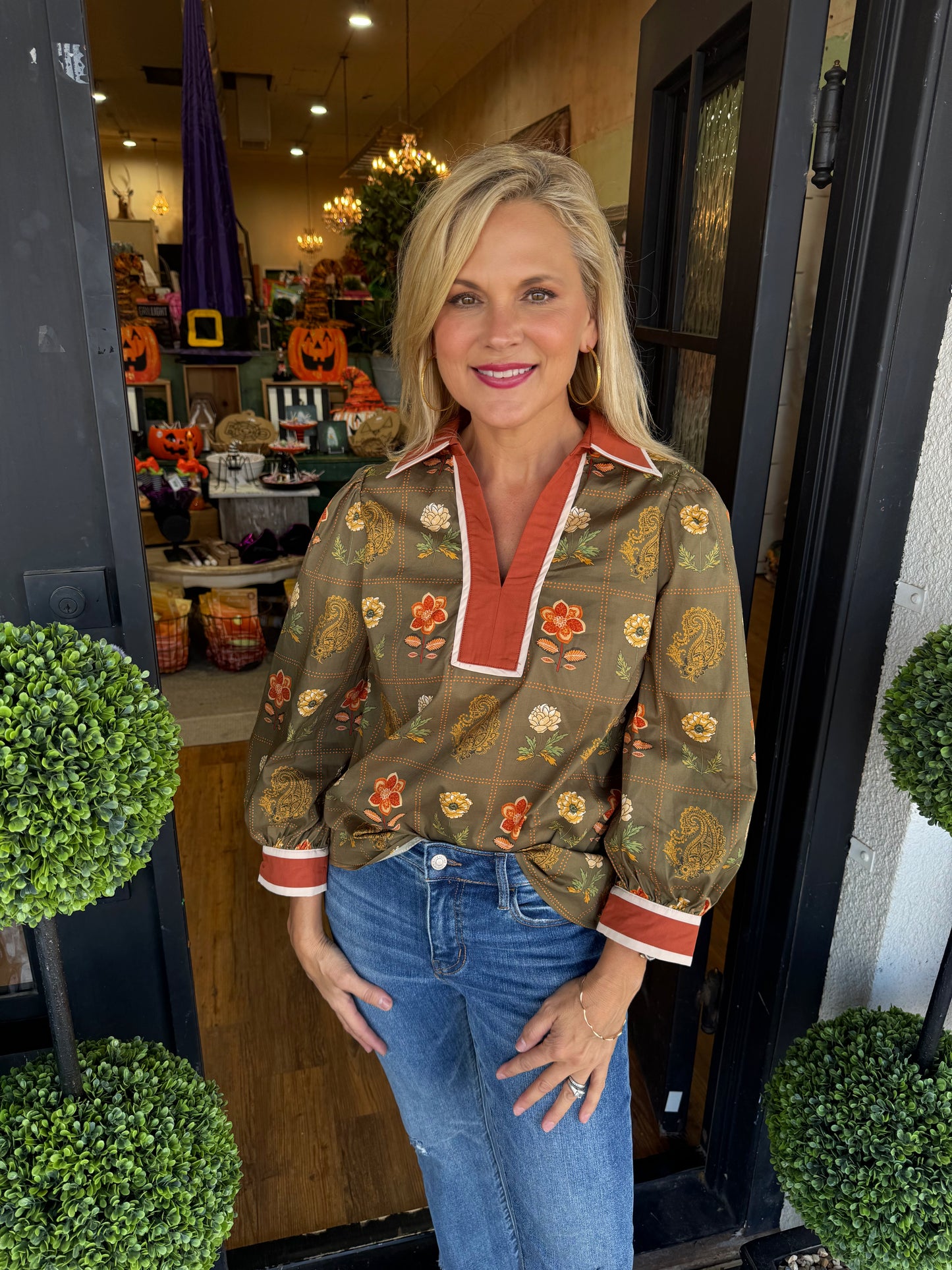 Martie Top - Olive
