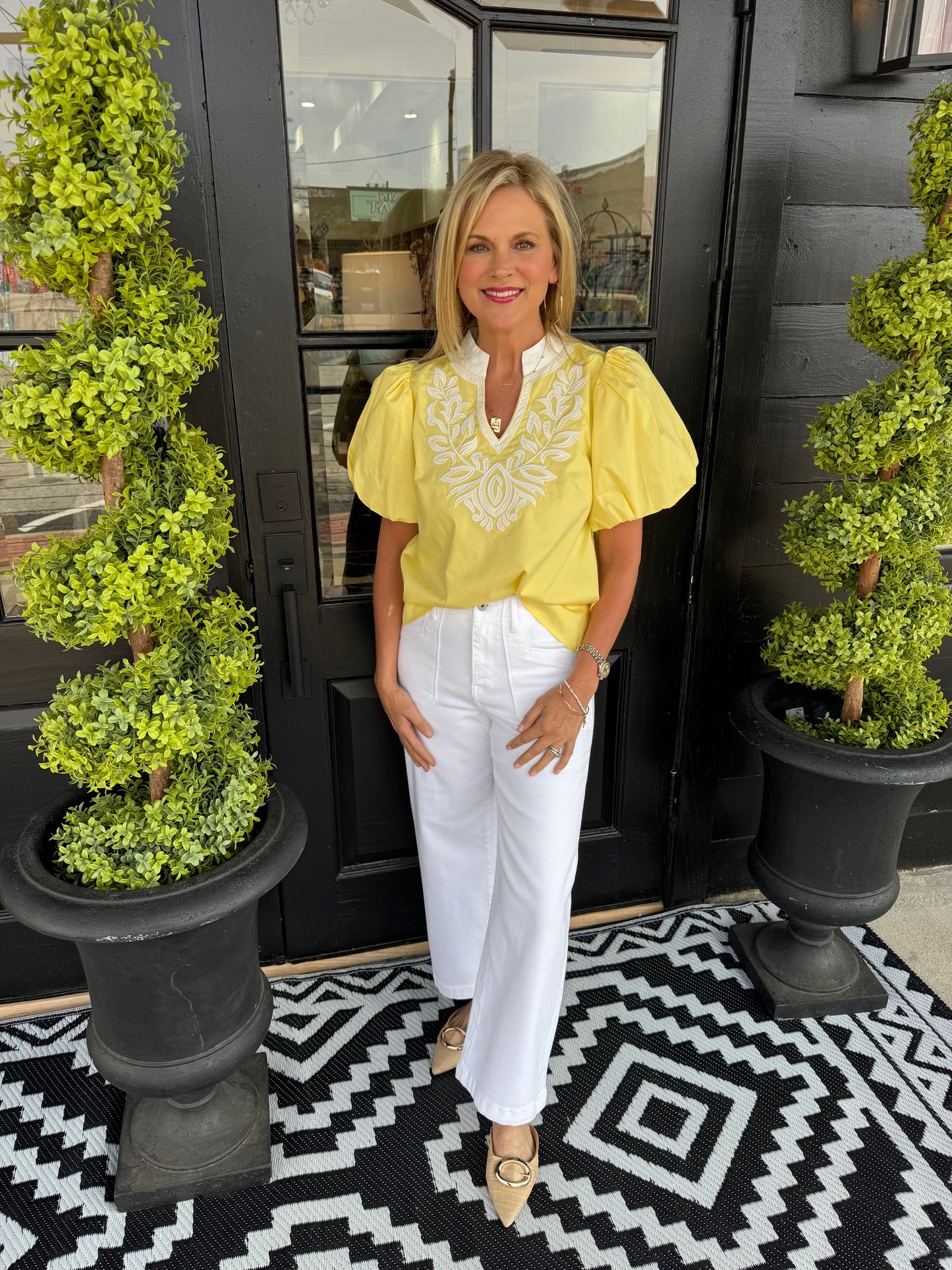 Tasha Top - Yellow