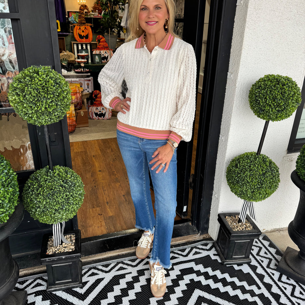 Garnette Top - Ivory