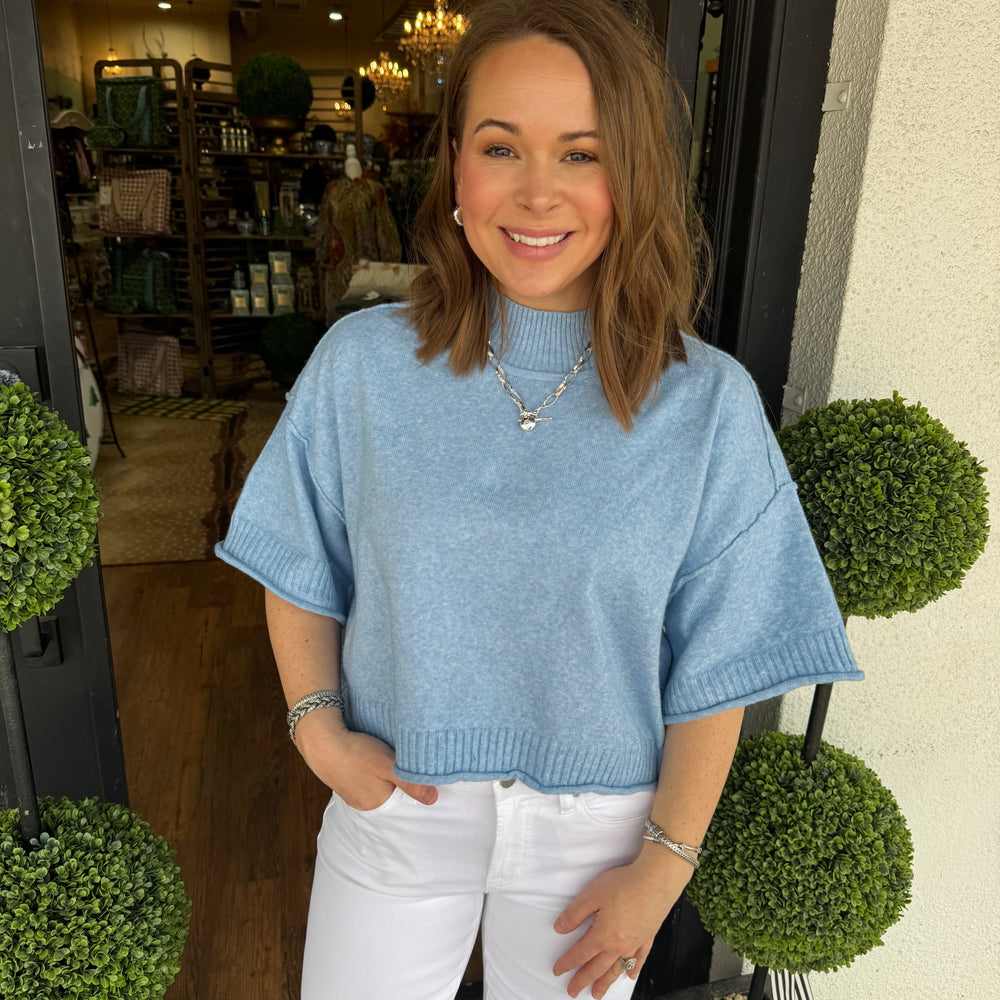 Indie Top - Ocean Blue