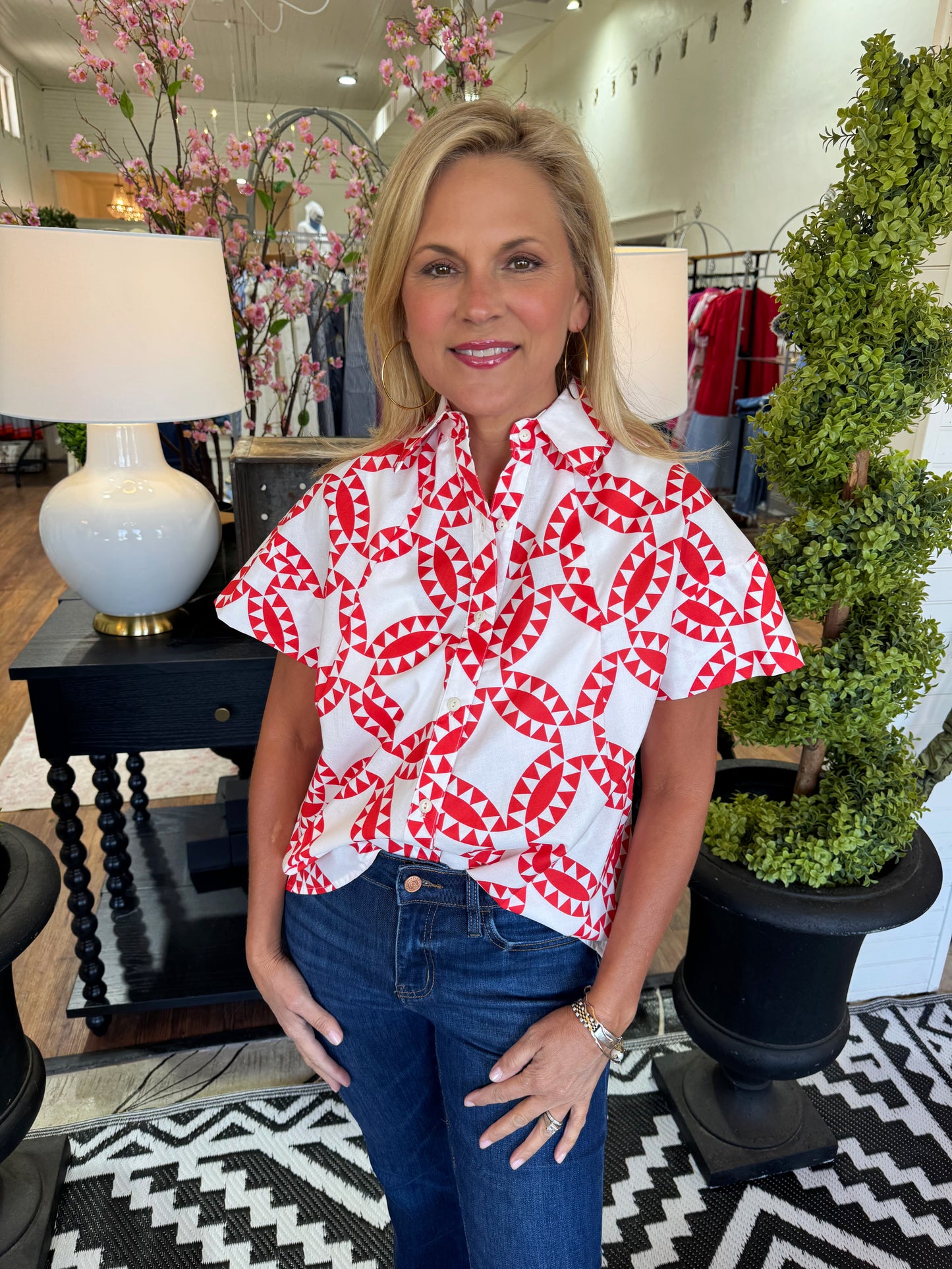 Ivy Jane Tucked Swing Shirt