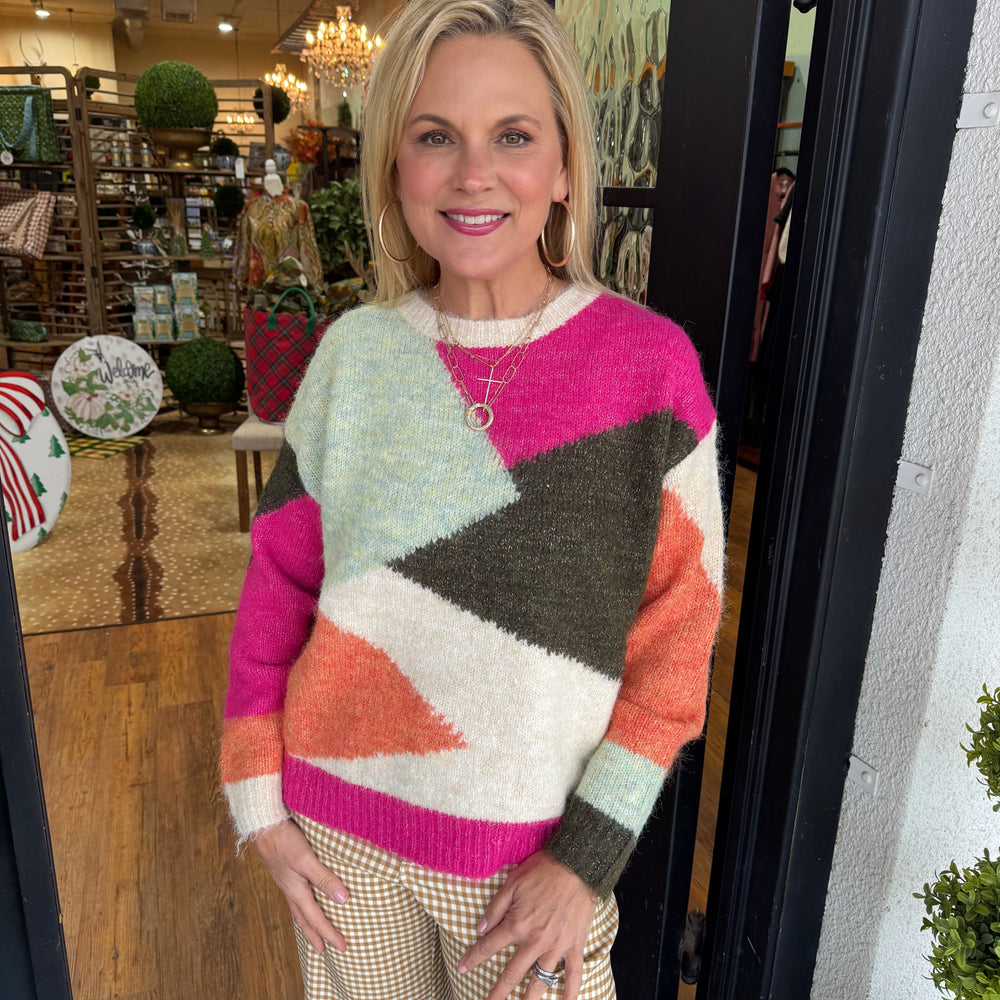 Magnolia Sweater - Pink