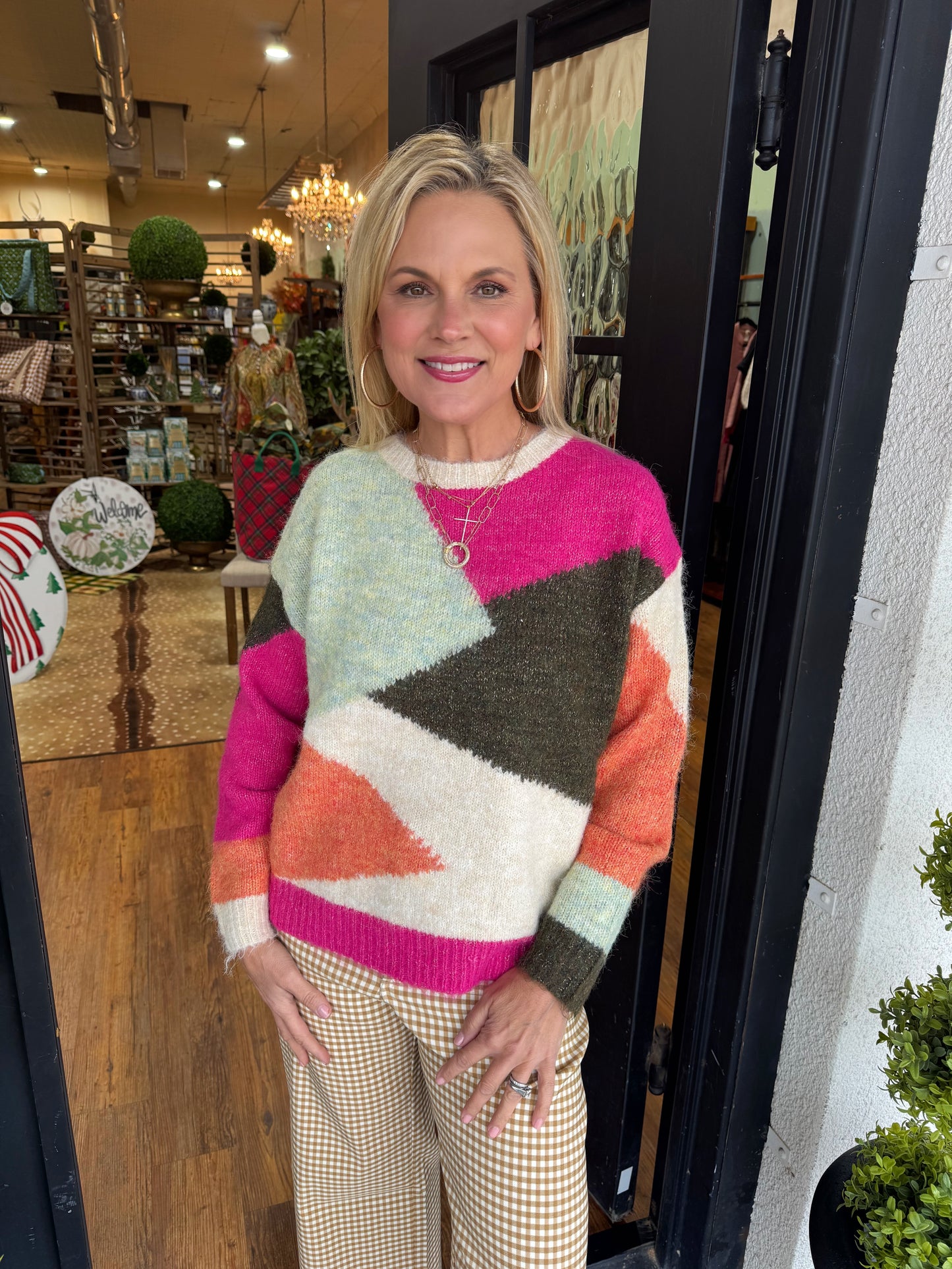 Magnolia Sweater - Pink