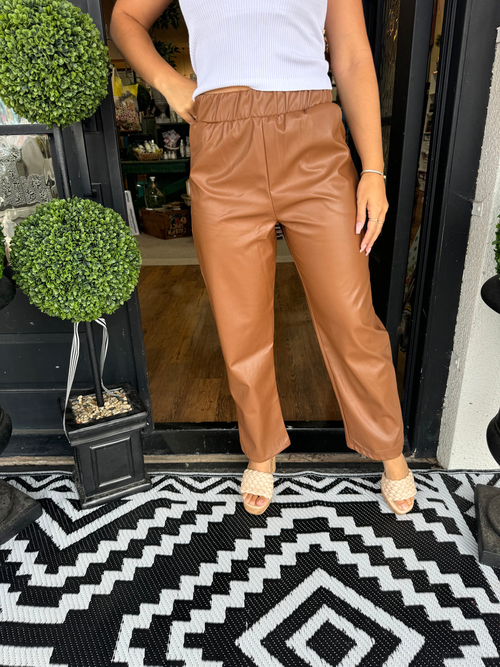 Marlee Leather Pant