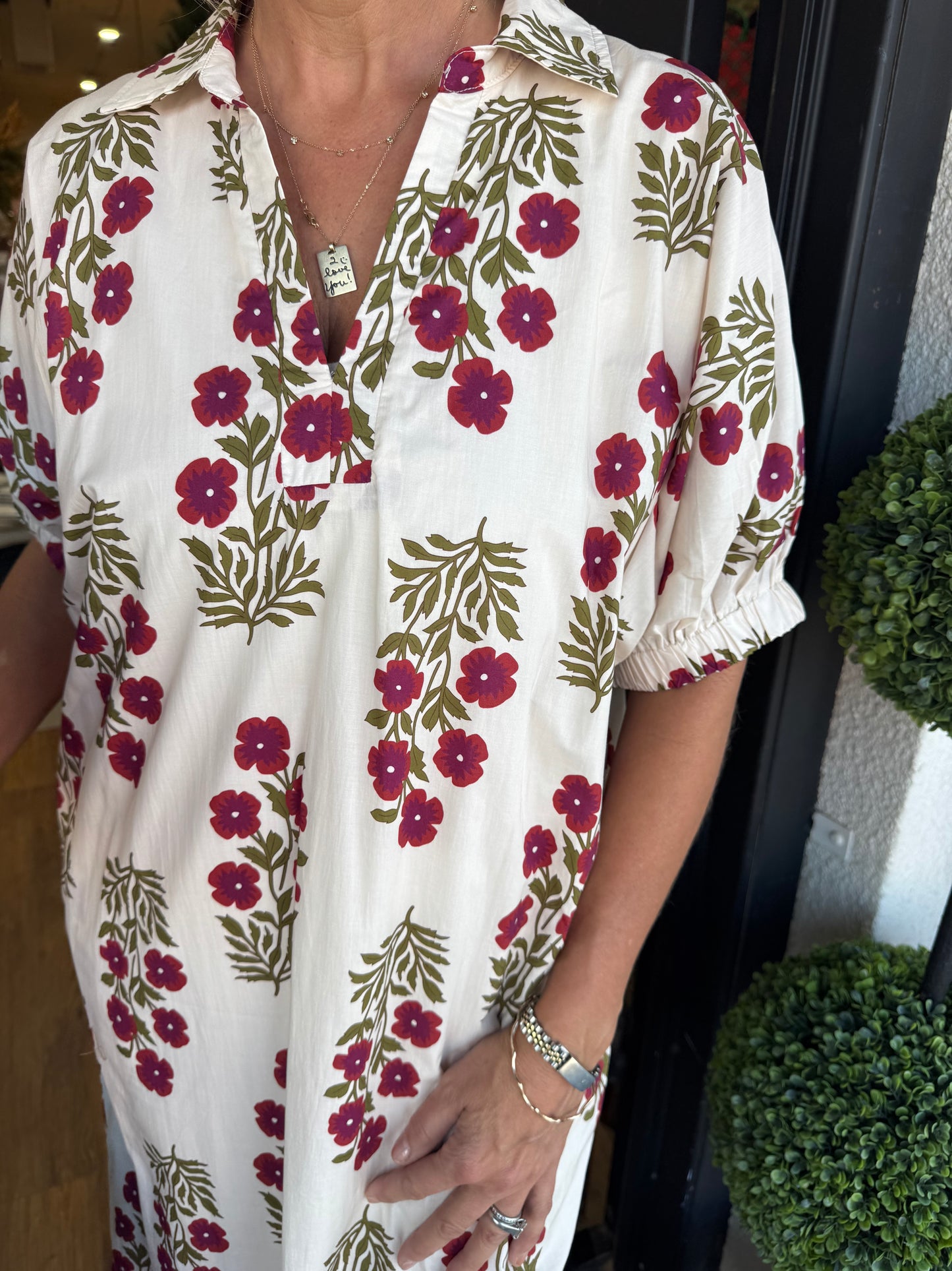 Molly Dress - Ecru