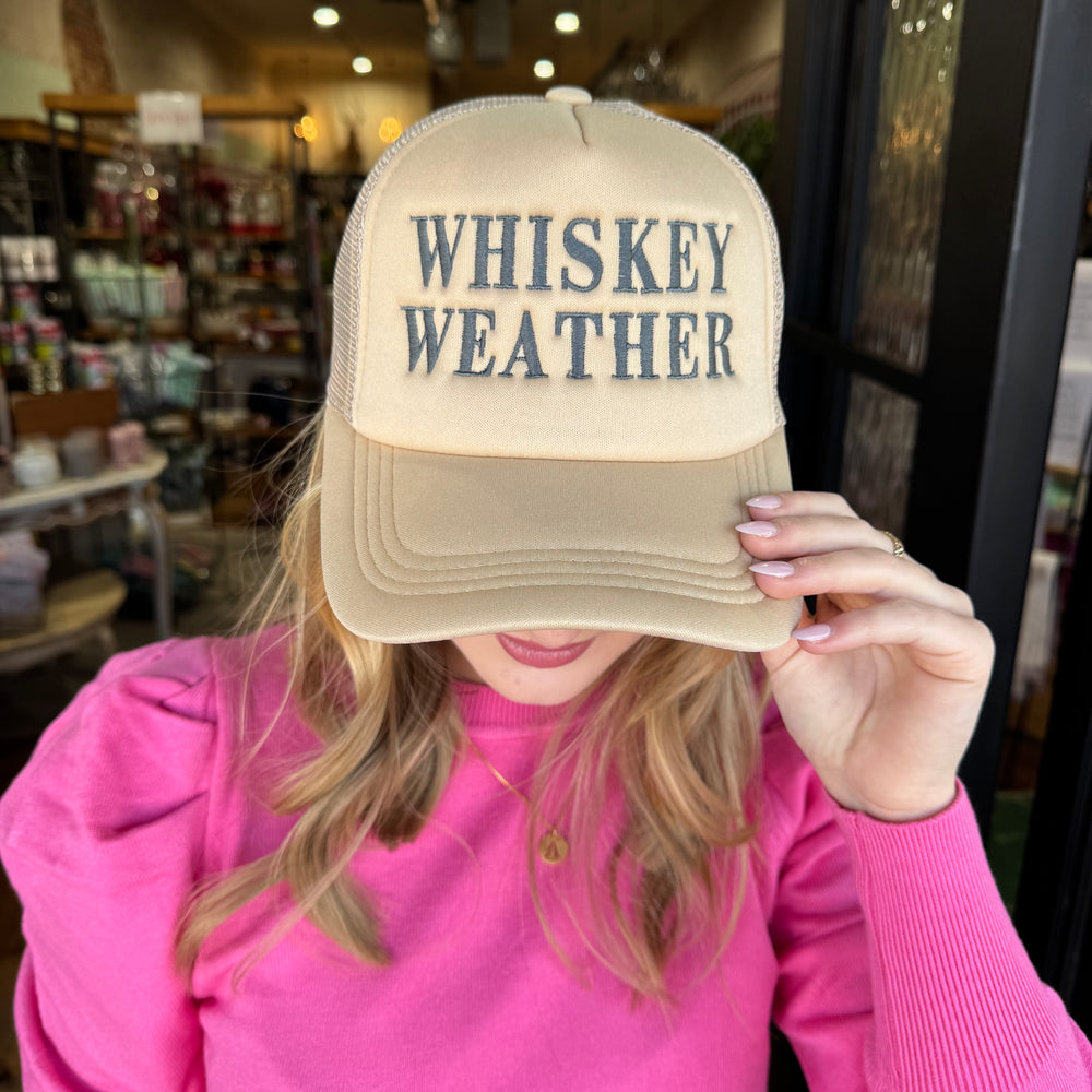 
                  
                    Whiskey Weather Trucker Hat
                  
                