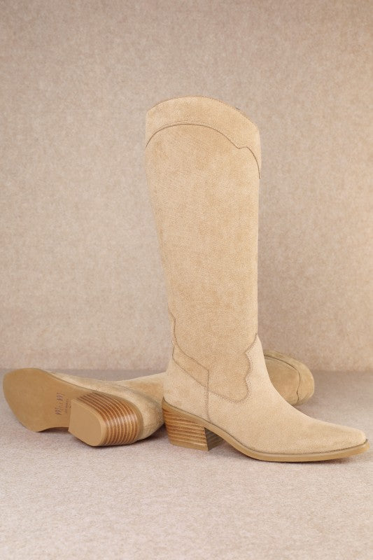 Juliette Boots - Apricot