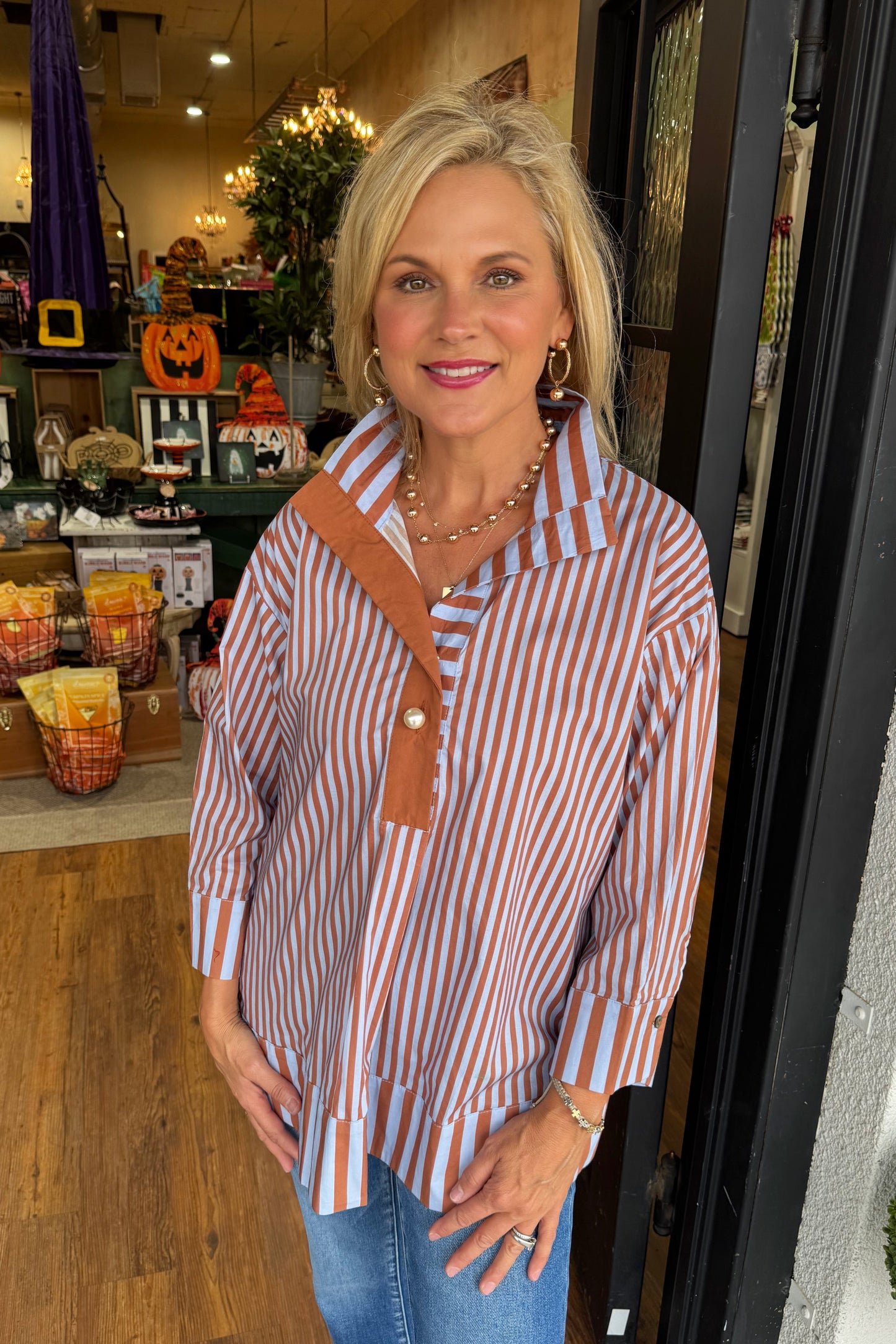 Brooke Top - Brown