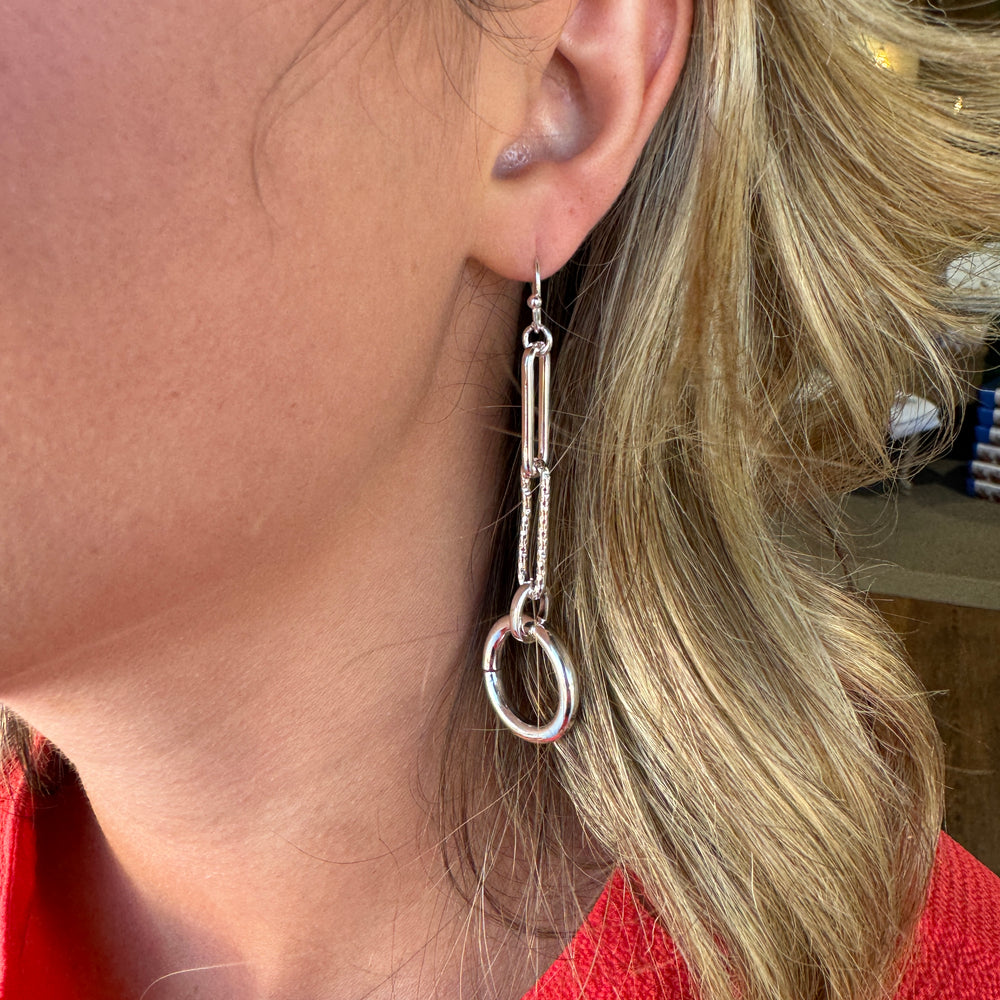 Carly Earrings - Silver