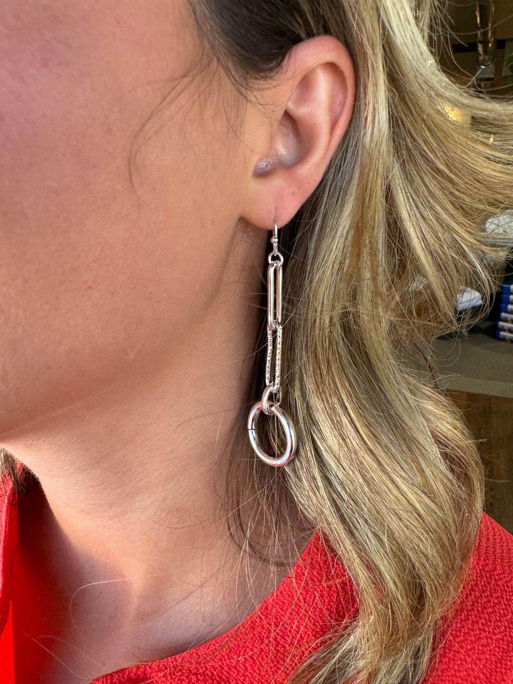 Carly Earrings - Silver