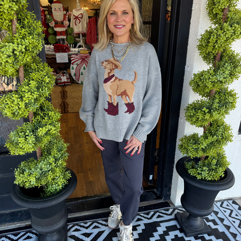 Waylon Sweater - Heather Grey