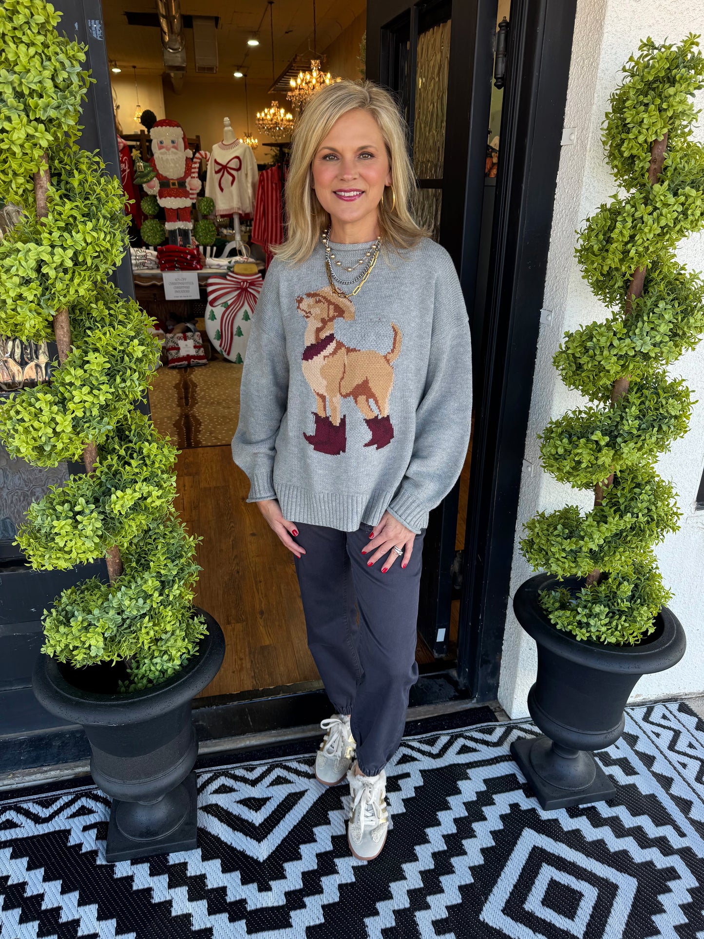 Waylon Sweater - Heather Grey