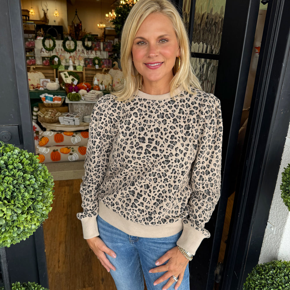 Harper Leopard Top