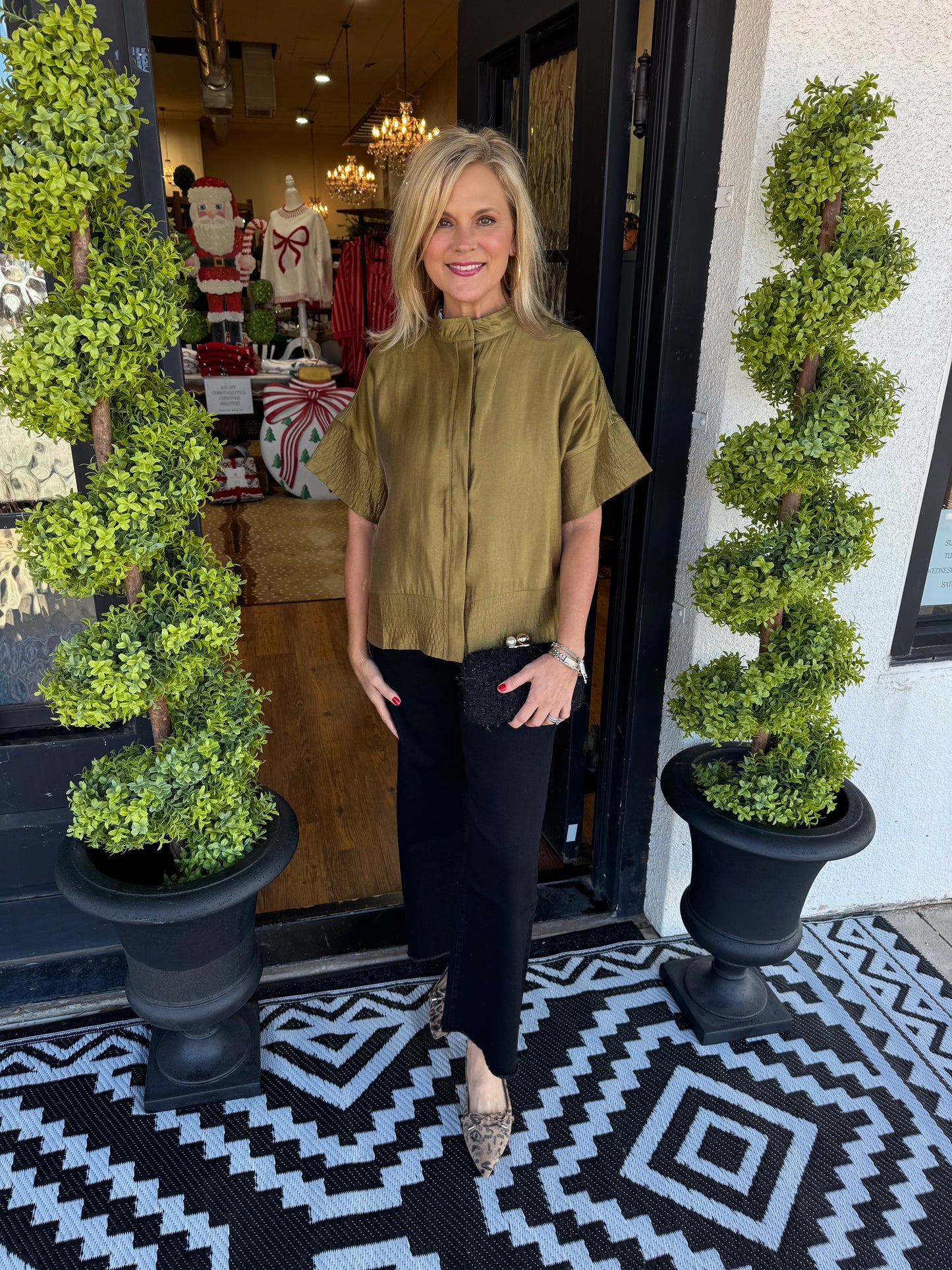 Debbie Top - Olive