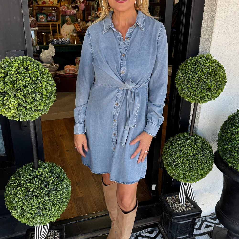 Sue Dress - Denim