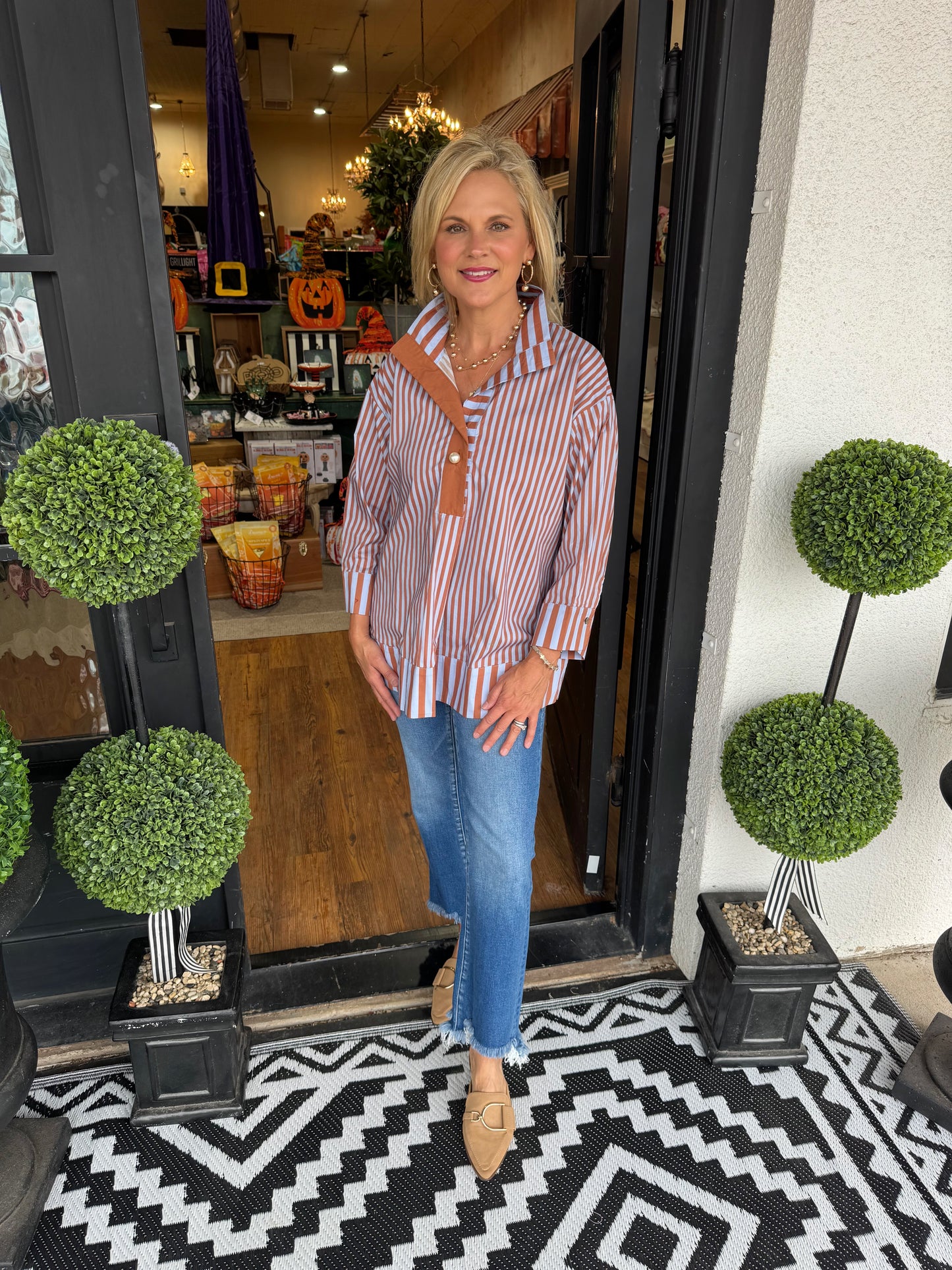 Brooke Top - Brown