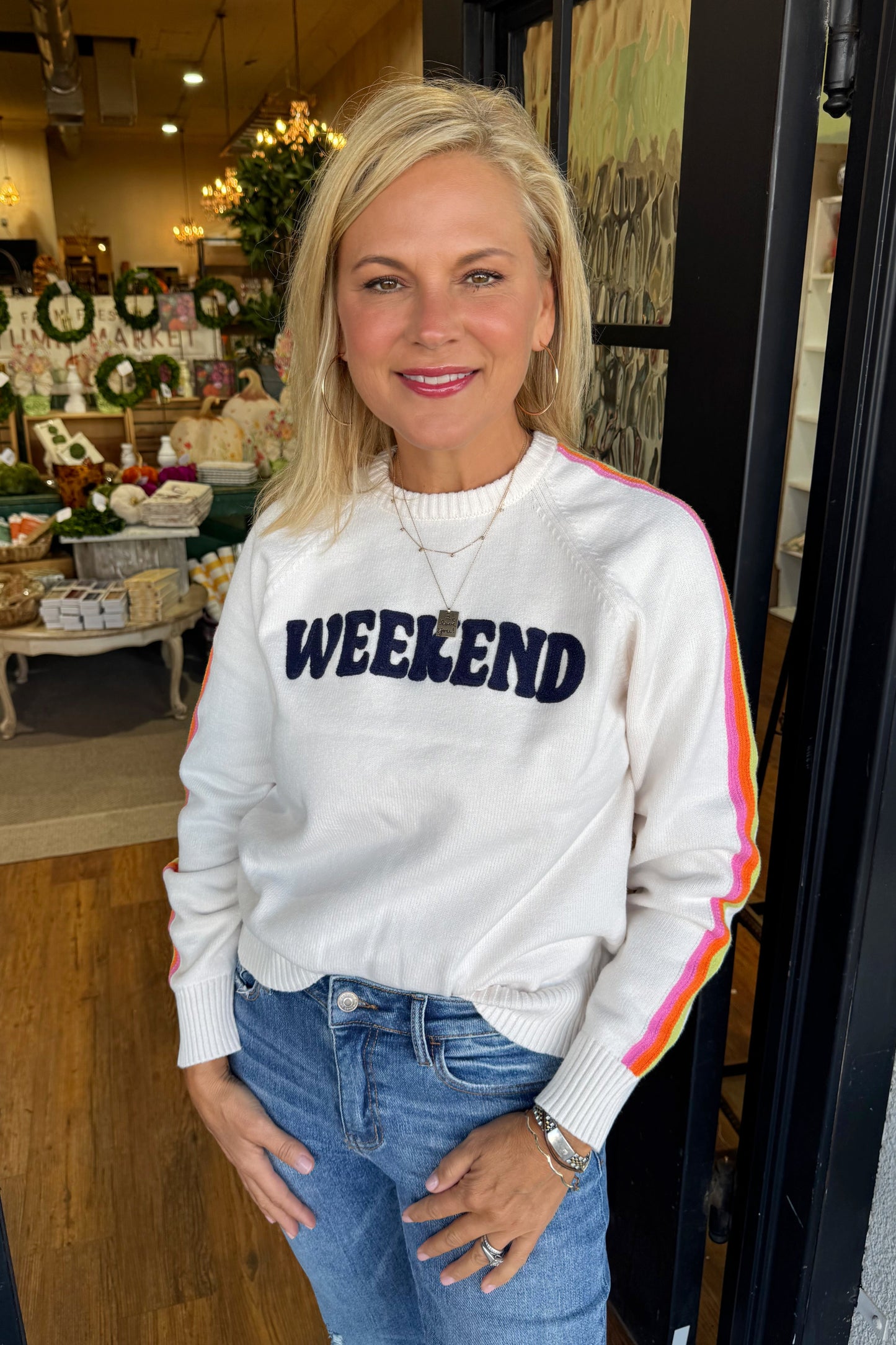 Weekend Sweater - Ivory