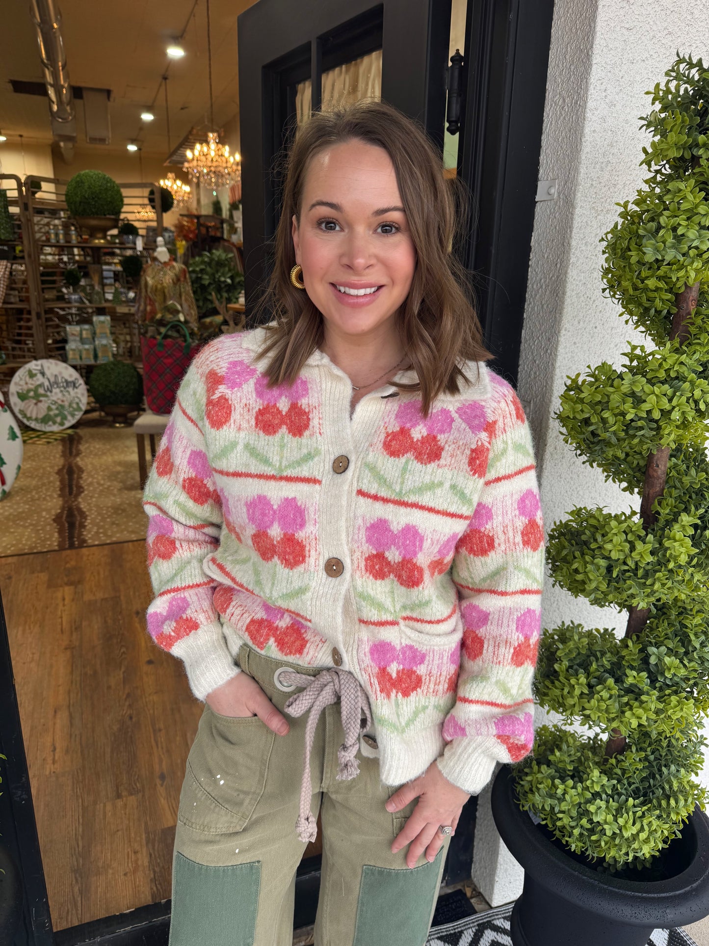 Kaia Top - Pink/Orange