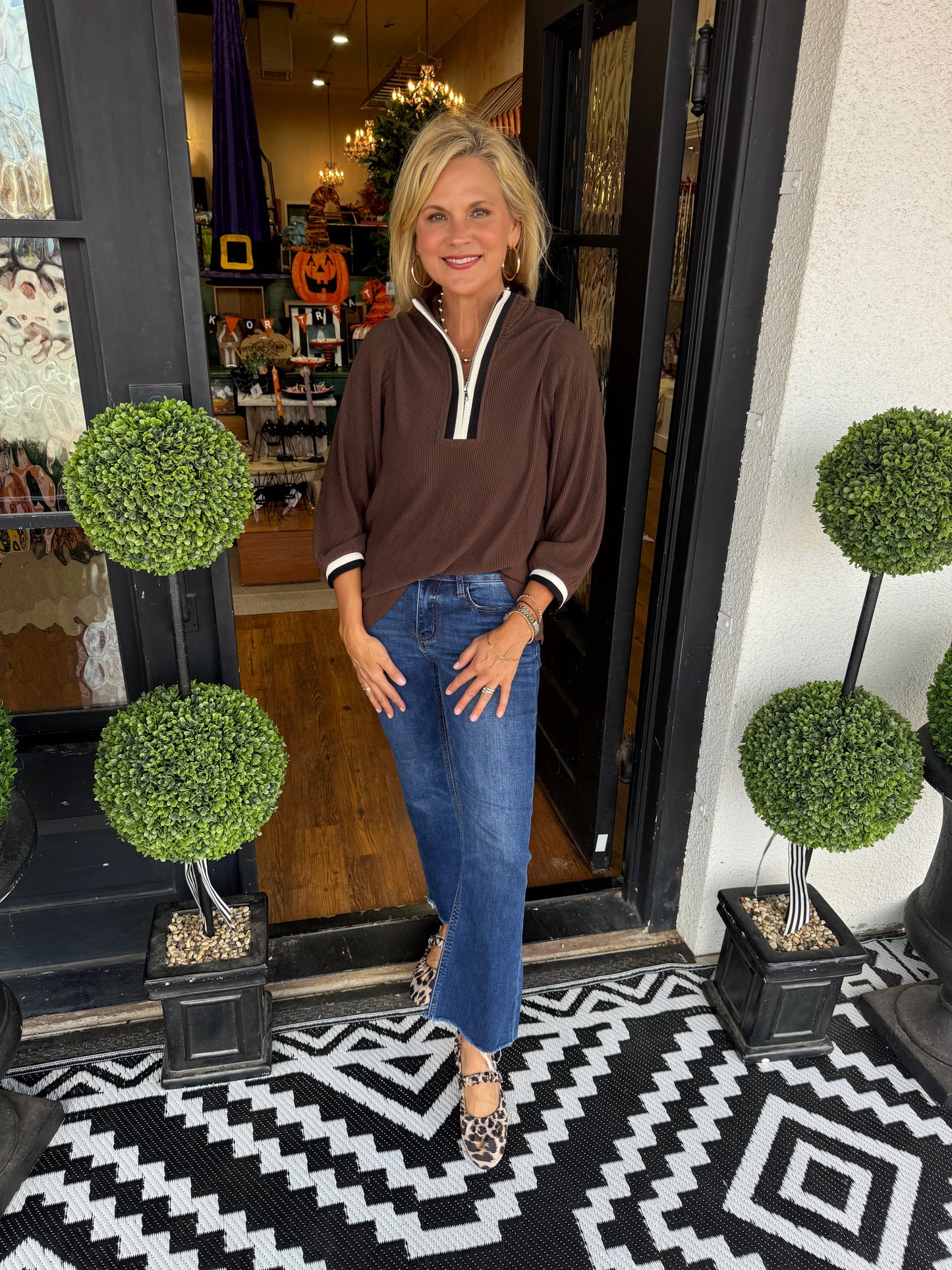 Destiny Top - Brown