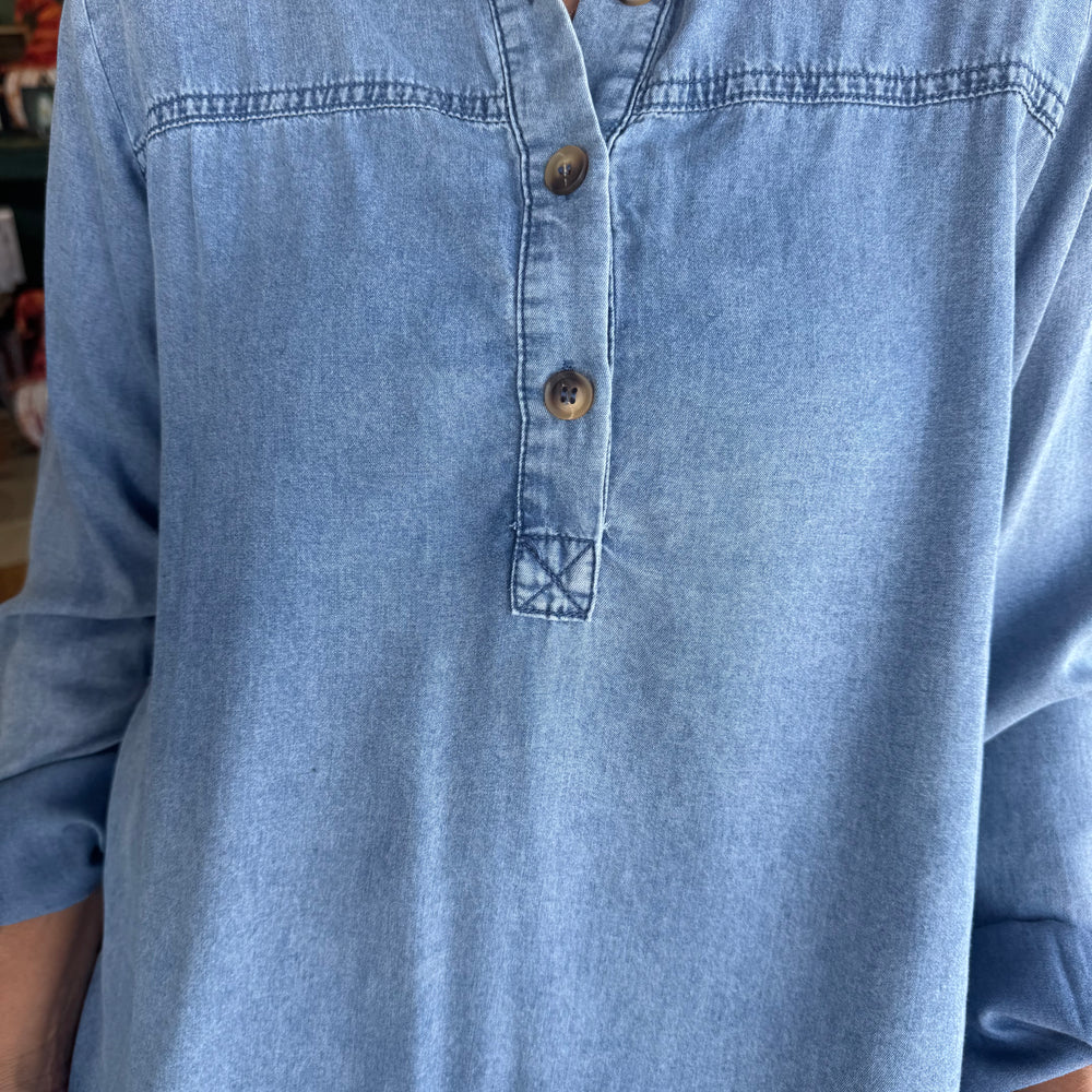 Autumn Top - Dark Denim