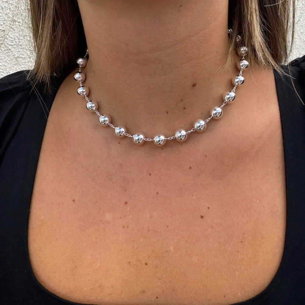 Beverly Necklace- Silver