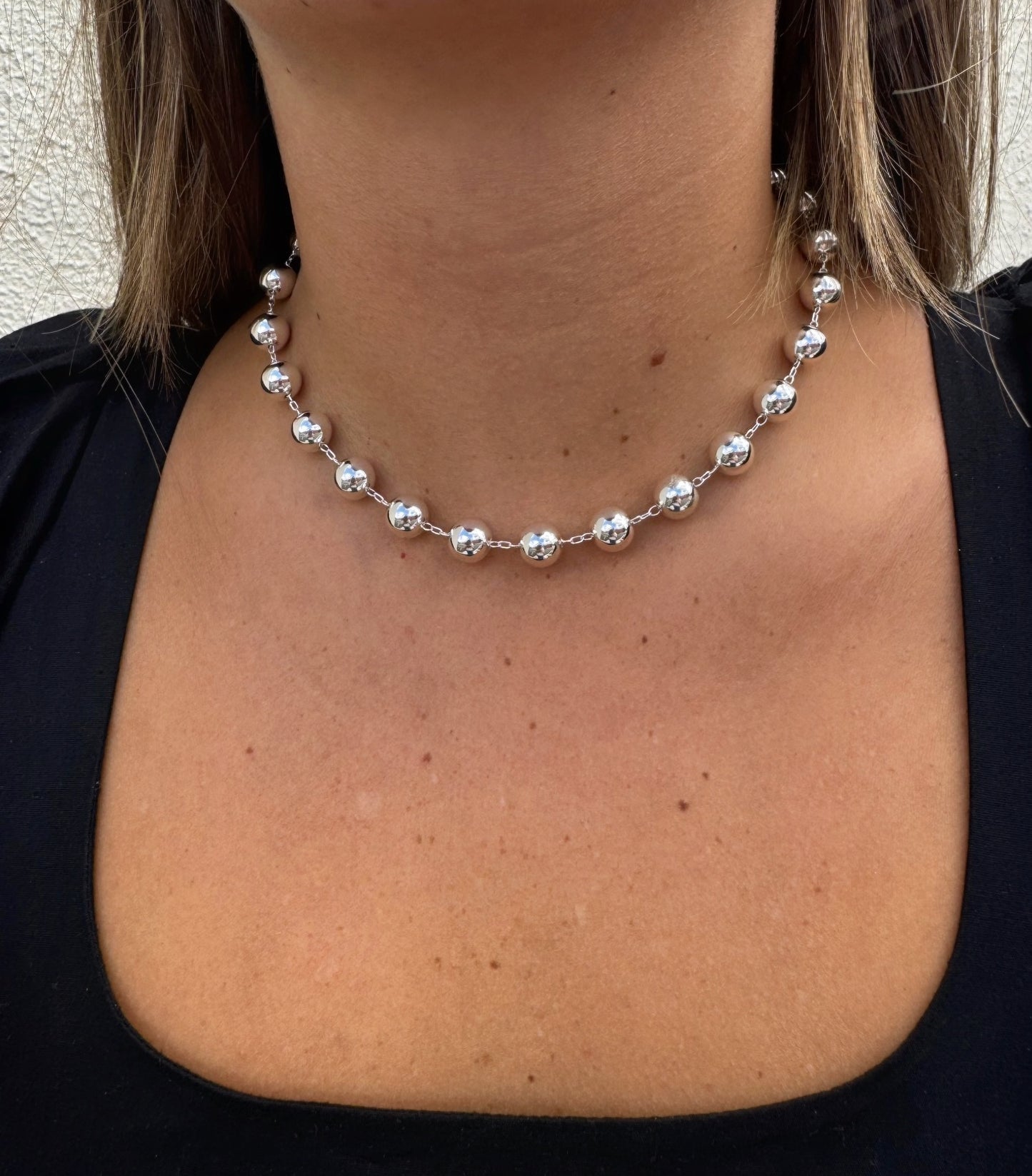 Beverly Necklace- Silver