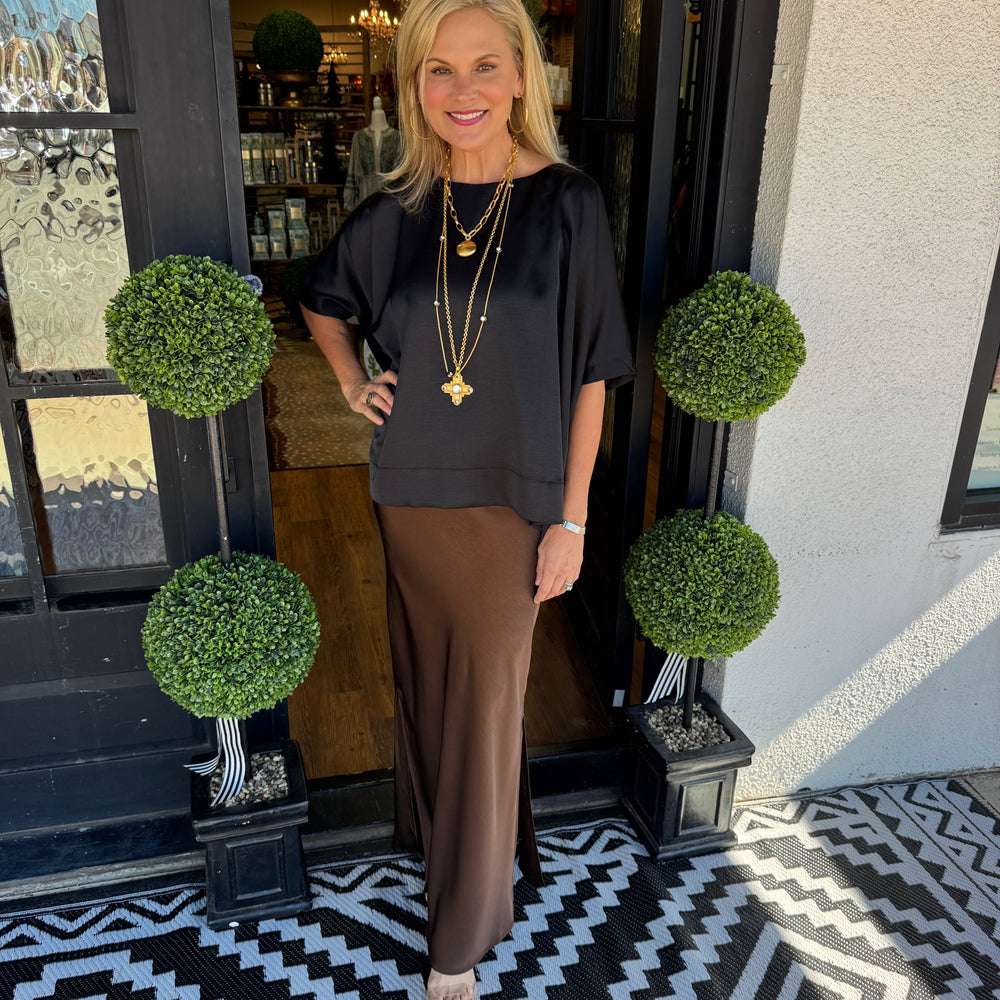 Jasmine Skirt - Brown