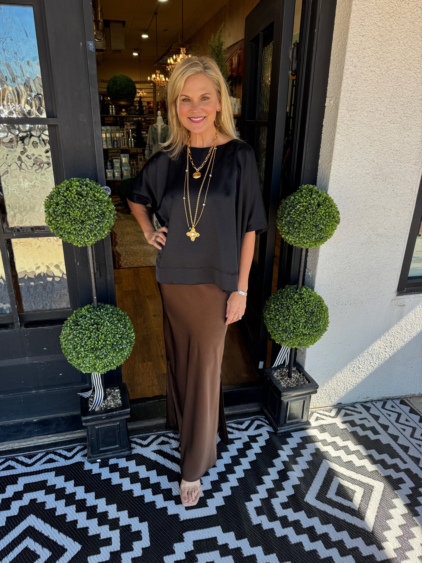 Jasmine Skirt - Brown