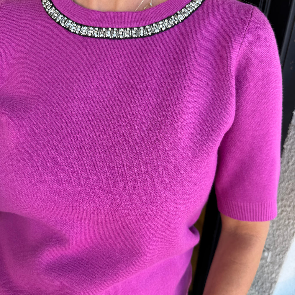 Camille Sweater - Magenta
