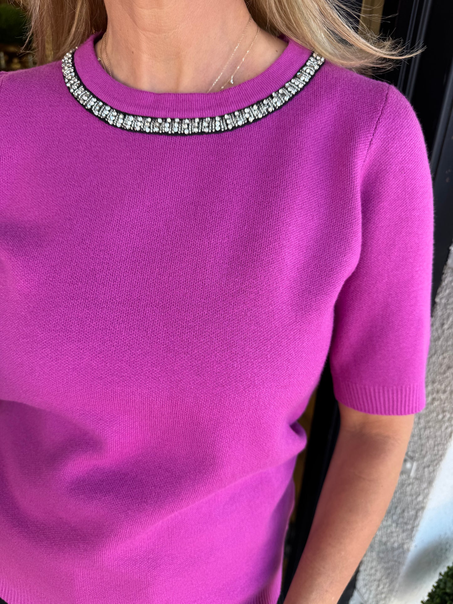 Camille Sweater - Magenta
