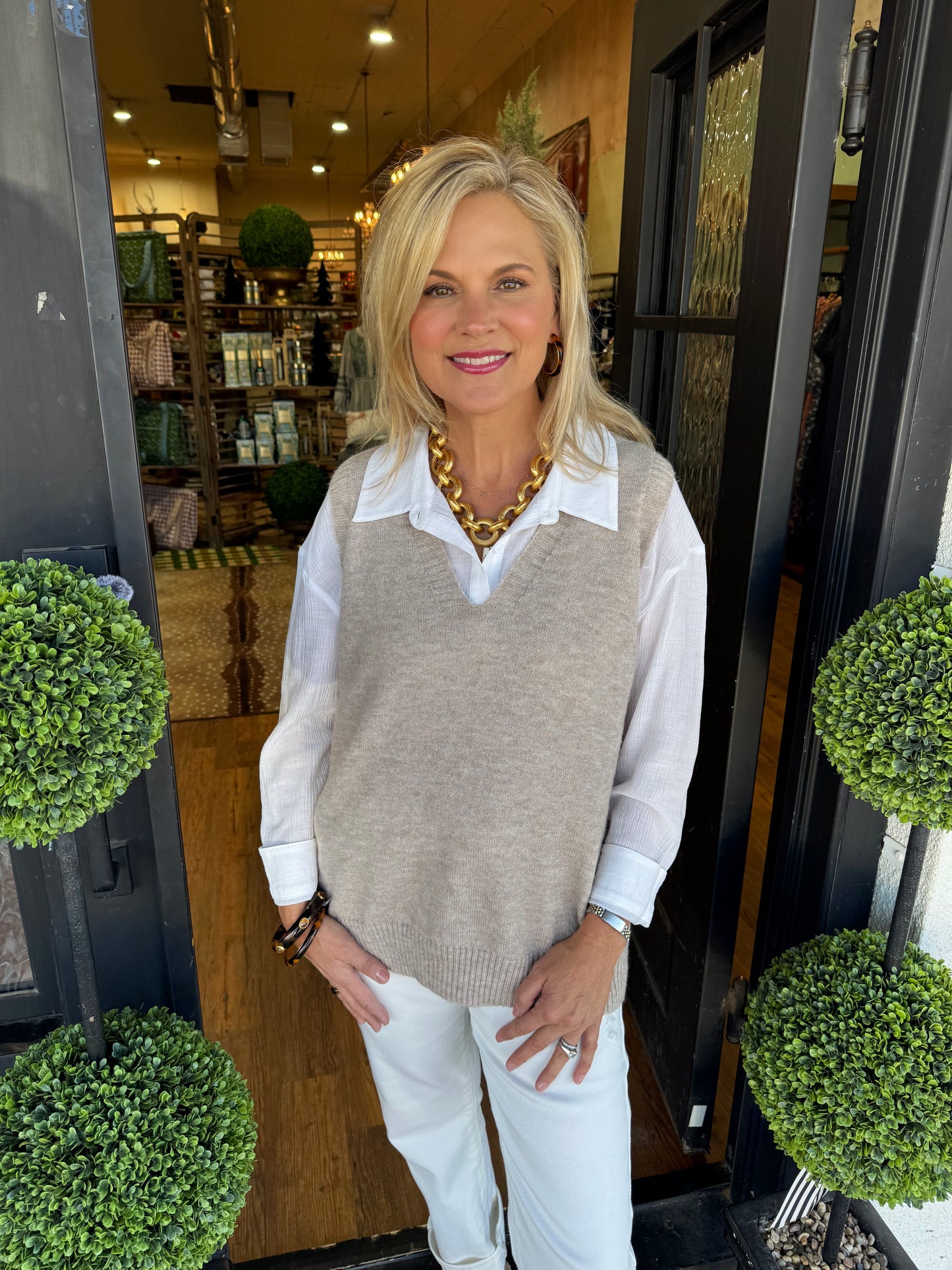 Riley Top - Off White