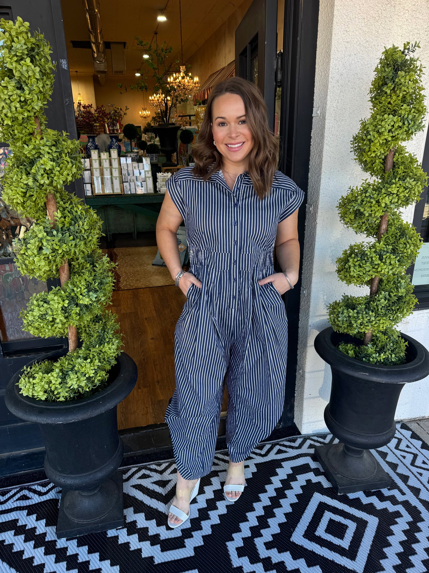 Kelly Jumpsuit - Navy
