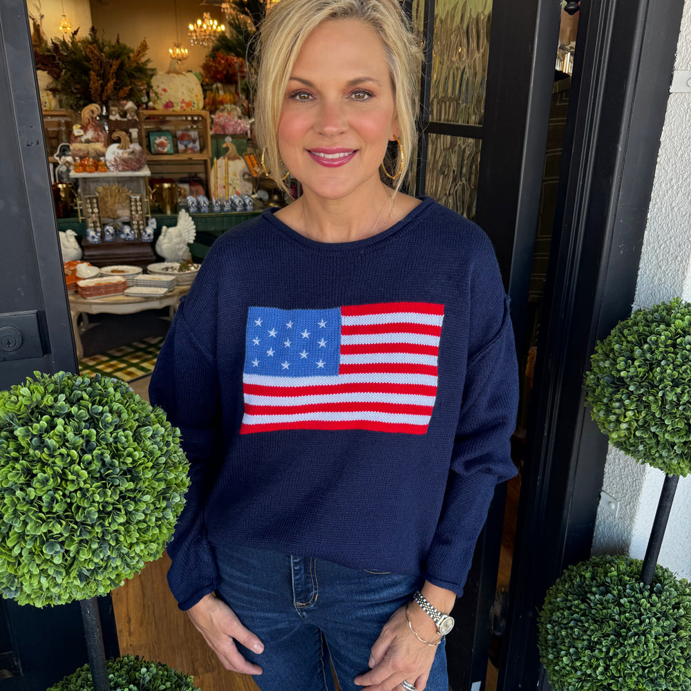 Starla Sweater - Navy