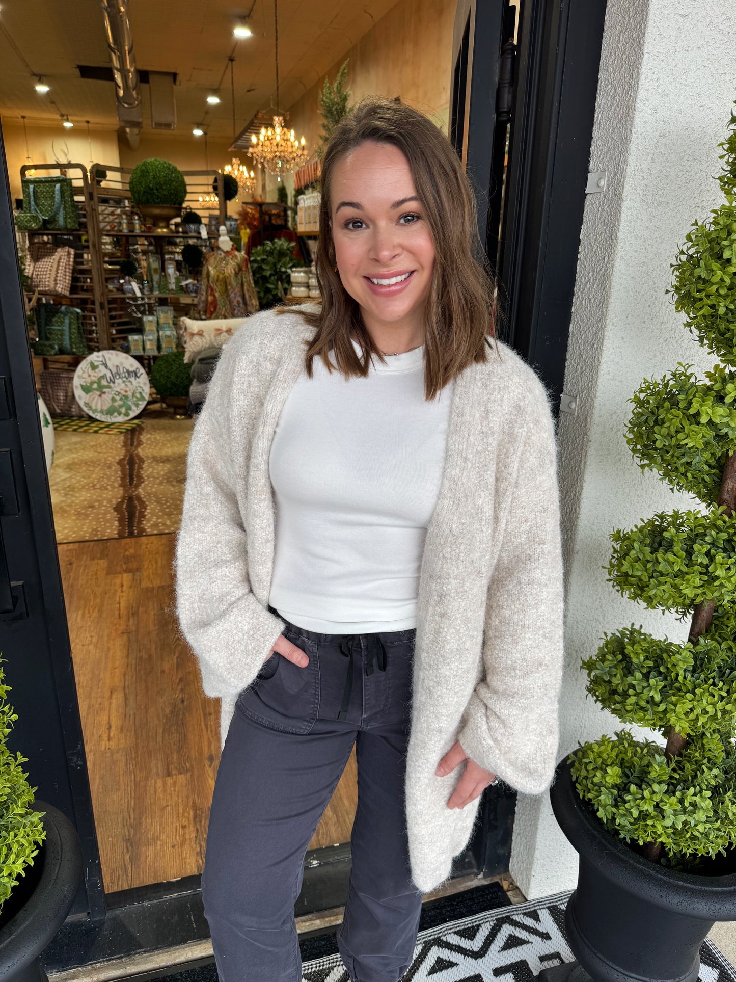 Dean Cardigan - Oatmeal