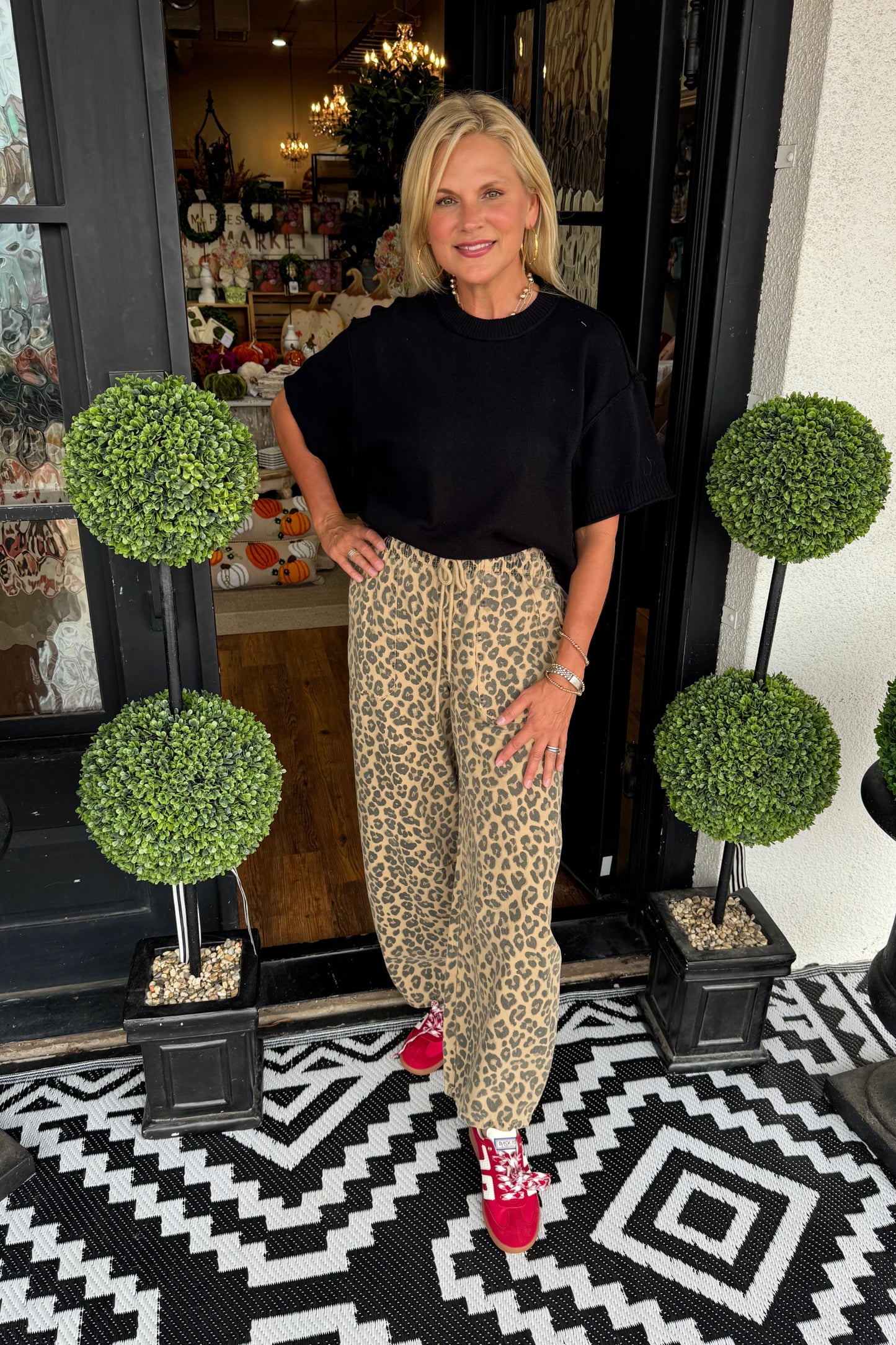 Priscilla Pants - Leopard