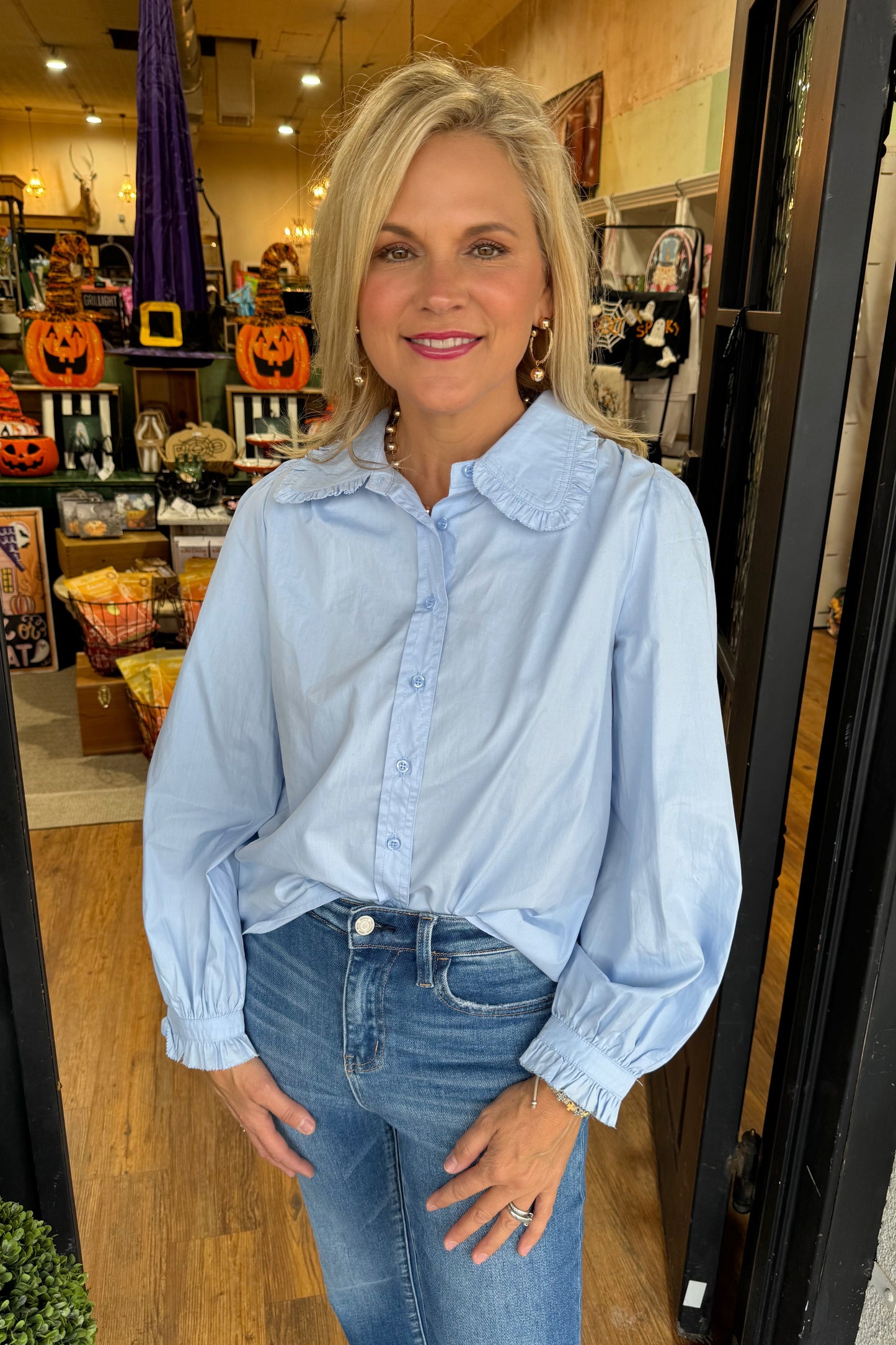Courtney Top - Chambray